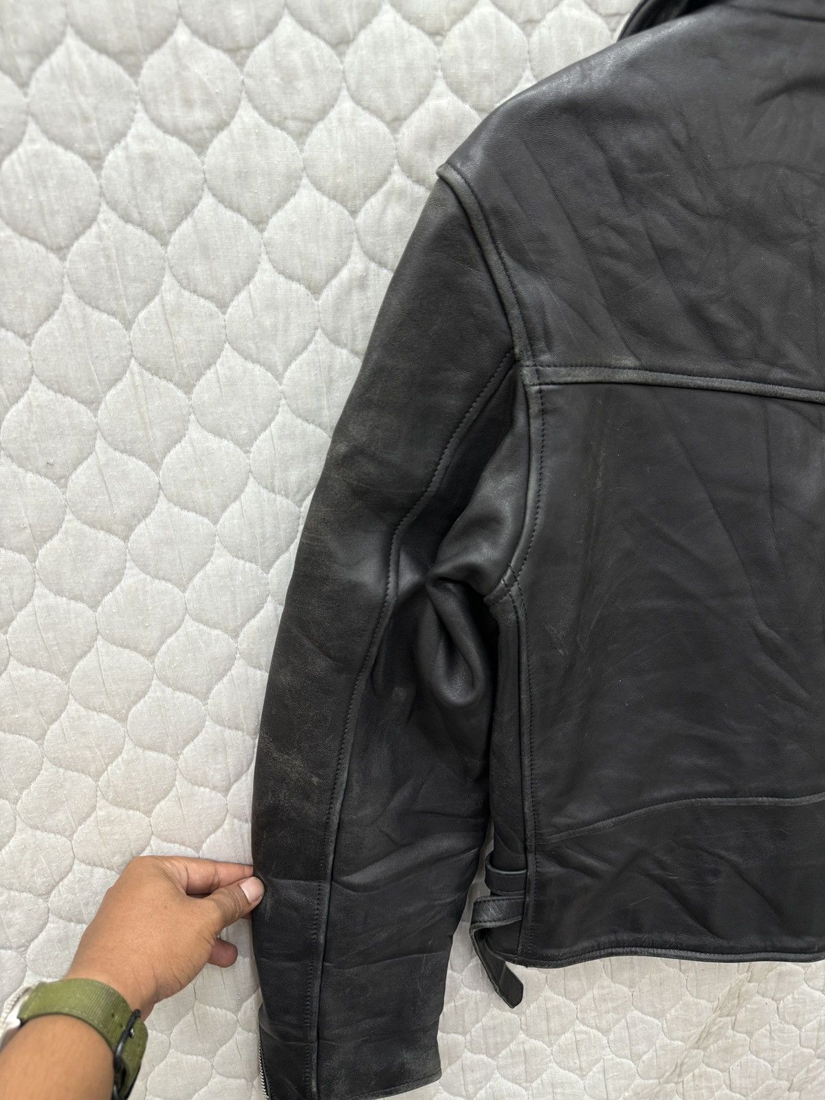 Genuine Leather 🔥🔥🔥ARCHIVE R.B.C ROAD MASTERS LEATHER JACKET Size US S / EU 44-46 / 1 - 18 Thumbnail