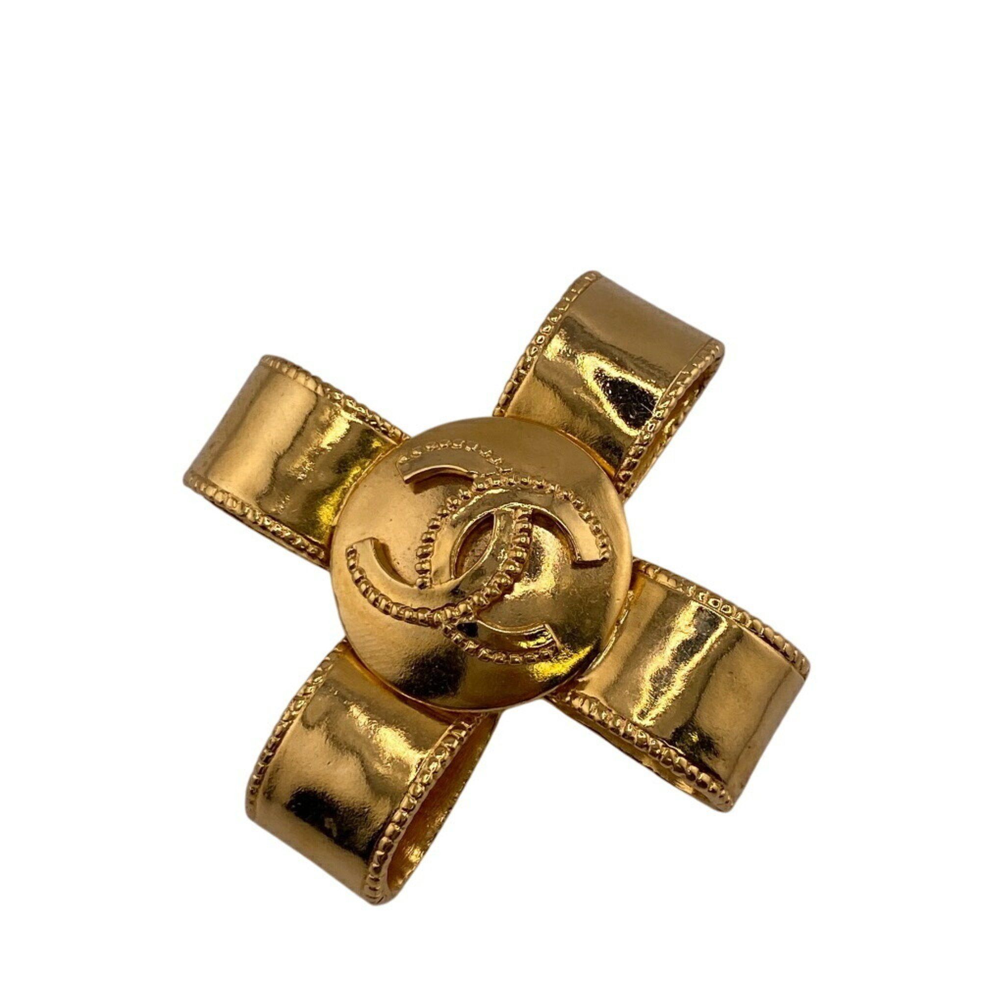 Chanel Chanel Coco Mark brooch Size ONE SIZE - 1 Thumbnail