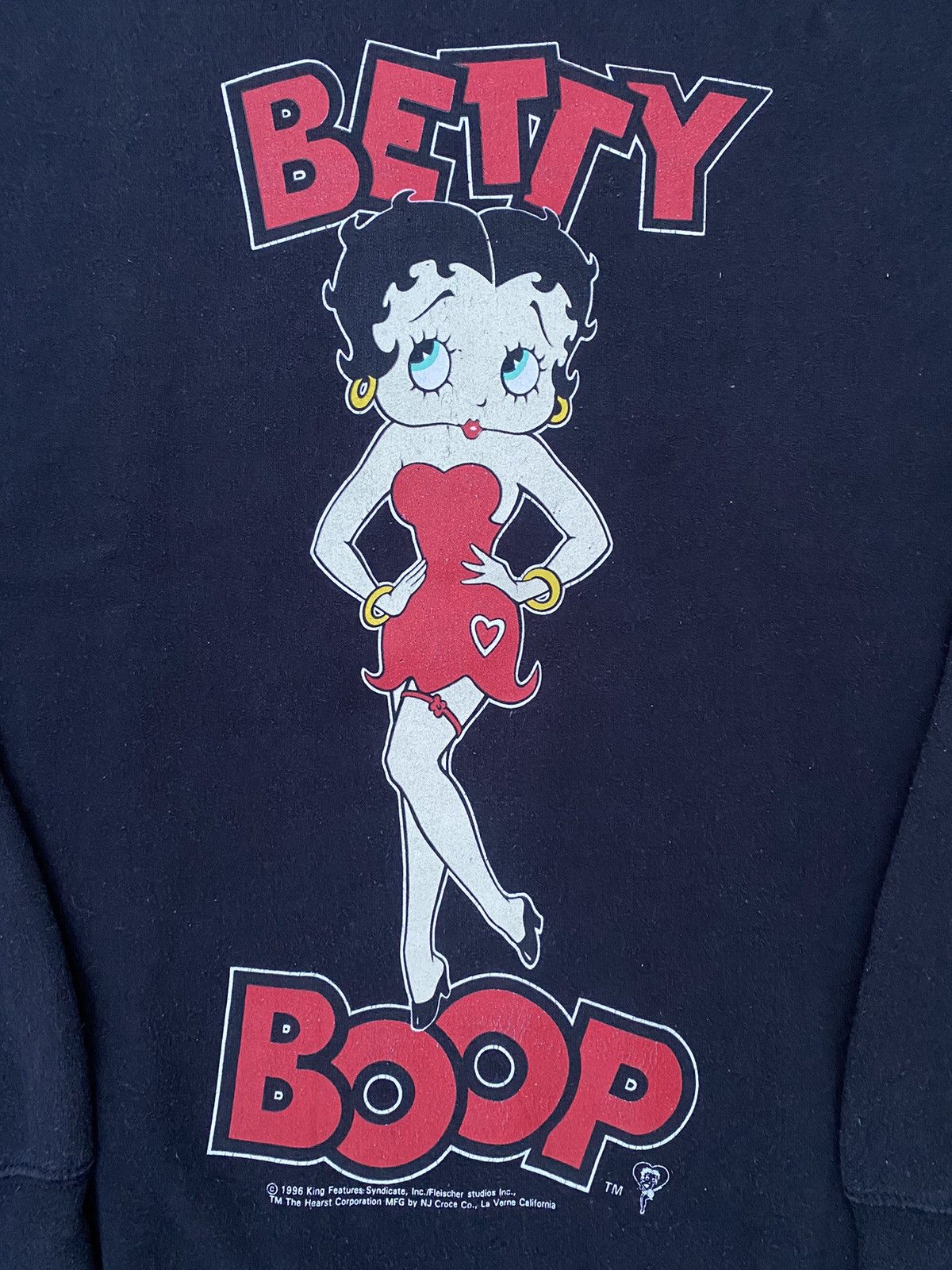 Vintage Vintage Betty Boop Sweatshirt Size US M / EU 48-50 / 2 - 3 Thumbnail