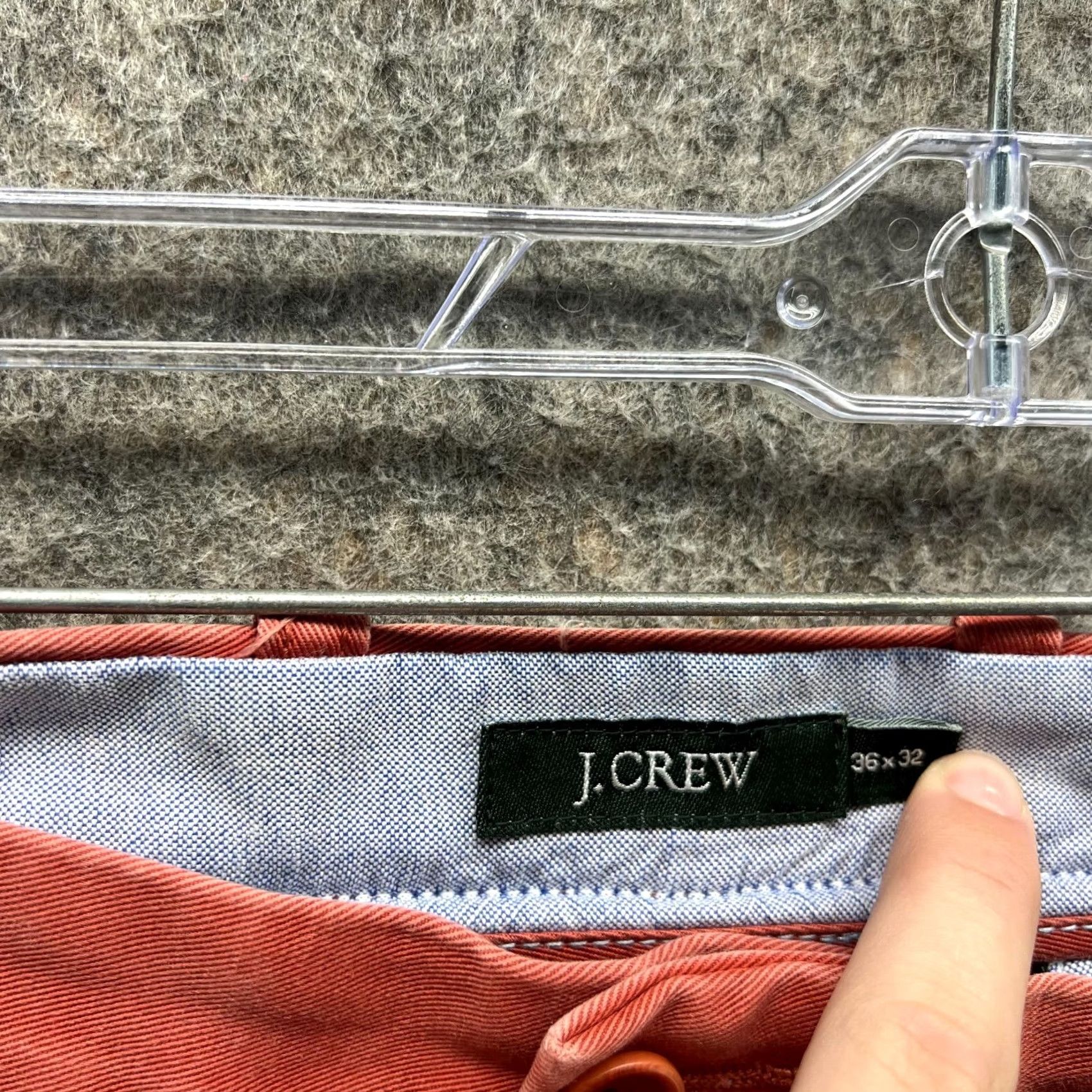 J.Crew J.CREW Pants Men 36x32 Orange Chino Pleated Cotton Casual Vintage? No (adjusted: Vintage: No) Size US 36 / EU 52 - 7 Thumbnail