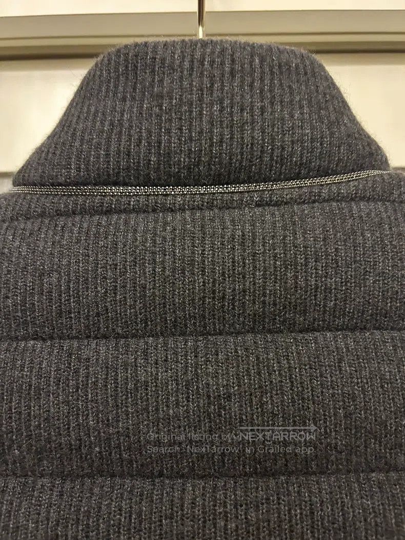 Brunello Cucinelli Brunello Cucinelli 100% Cashmere Vest, Lined with Cotton Size XS / US 0-2 / IT 36-38 - 6 Thumbnail