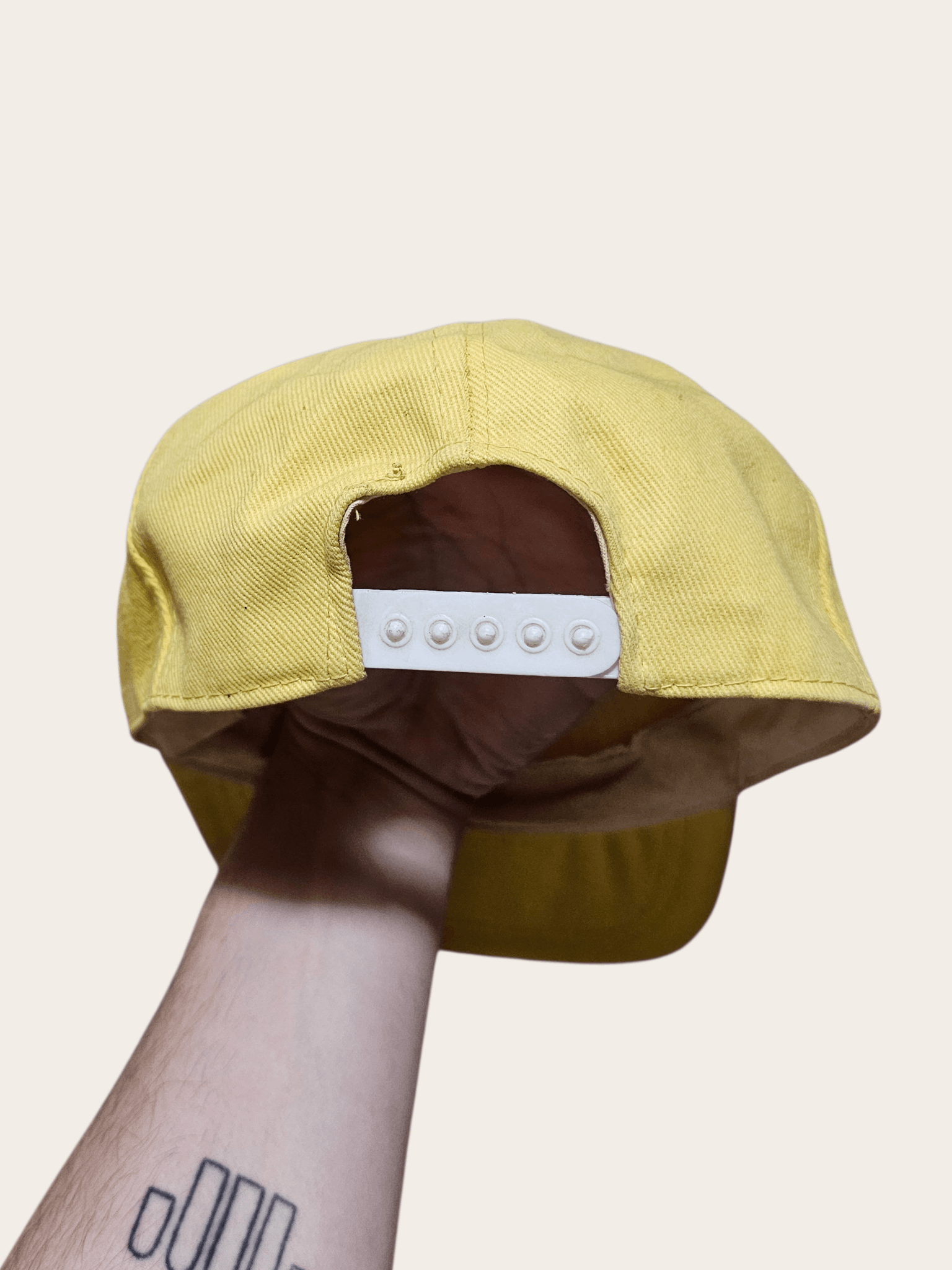 Porsche Design Porsche Rare 80's Yellow Logo Hat Size ONE SIZE - 4 Thumbnail