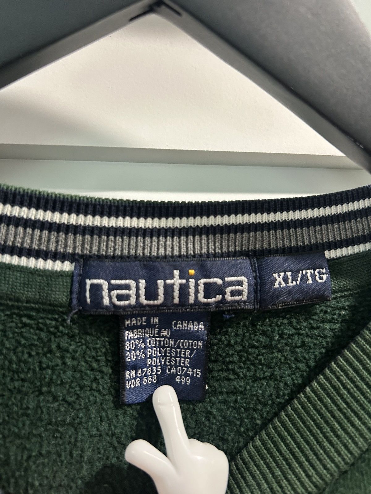 Nautica Vintage Nautica Sweatshirt Size US XL / EU 56 / 4 - 3 Thumbnail
