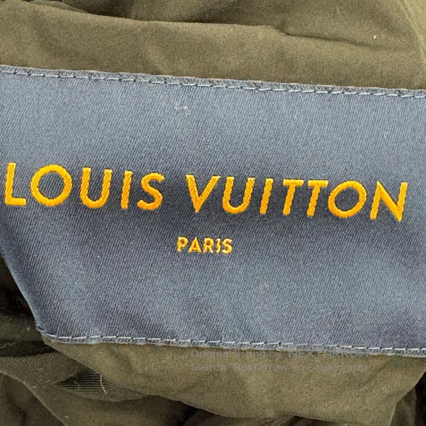 Louis Vuitton Louis Vuitton size52 Black three-flowered double-sided cott Size US L / EU 52-54 / 3 - 6 Thumbnail