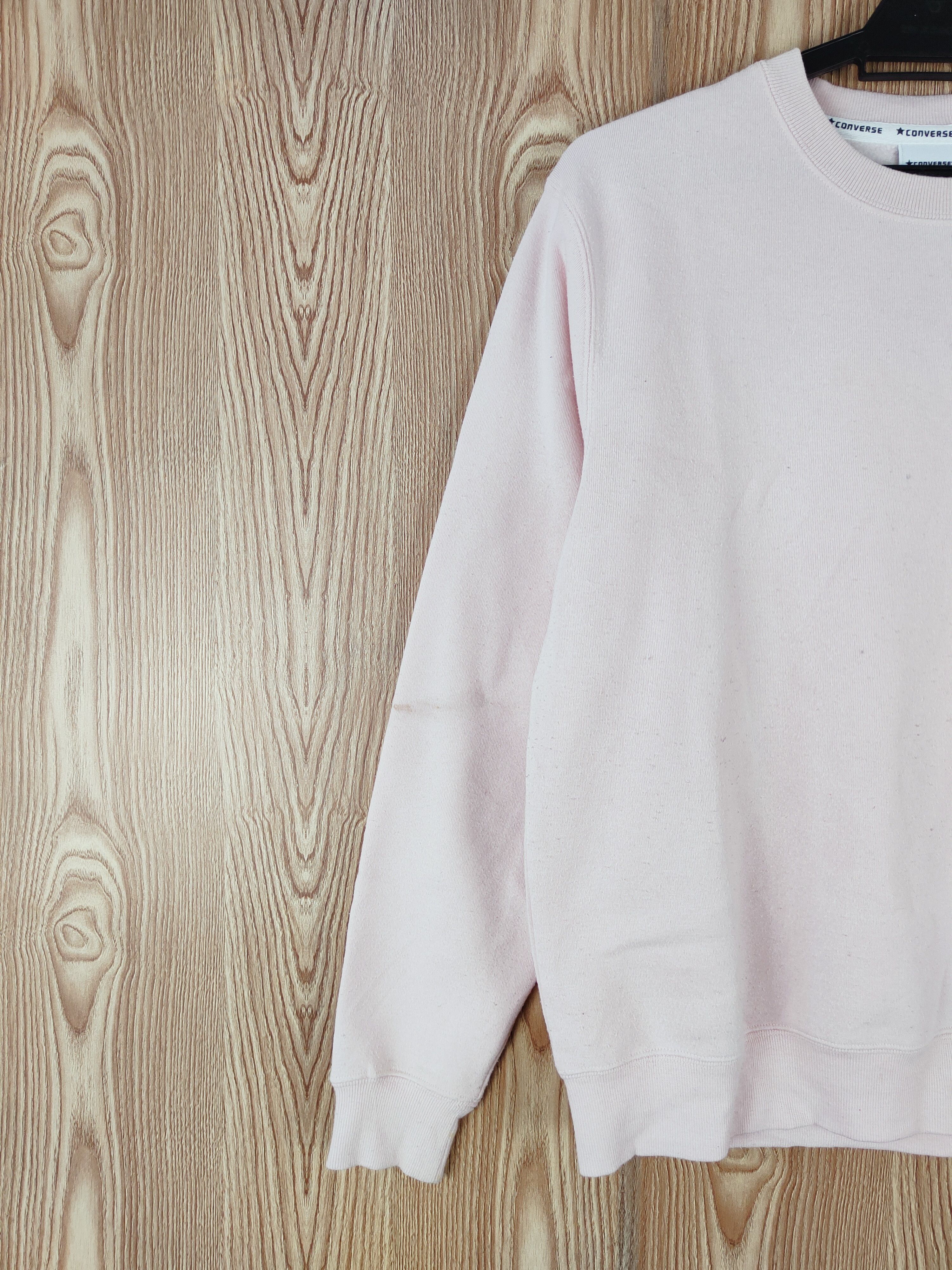 Converse × Vintage Vintage Converse Pink Sweatshirts (Authentic stuff) Size M / US 6-8 / IT 42-44 - 3 Thumbnail
