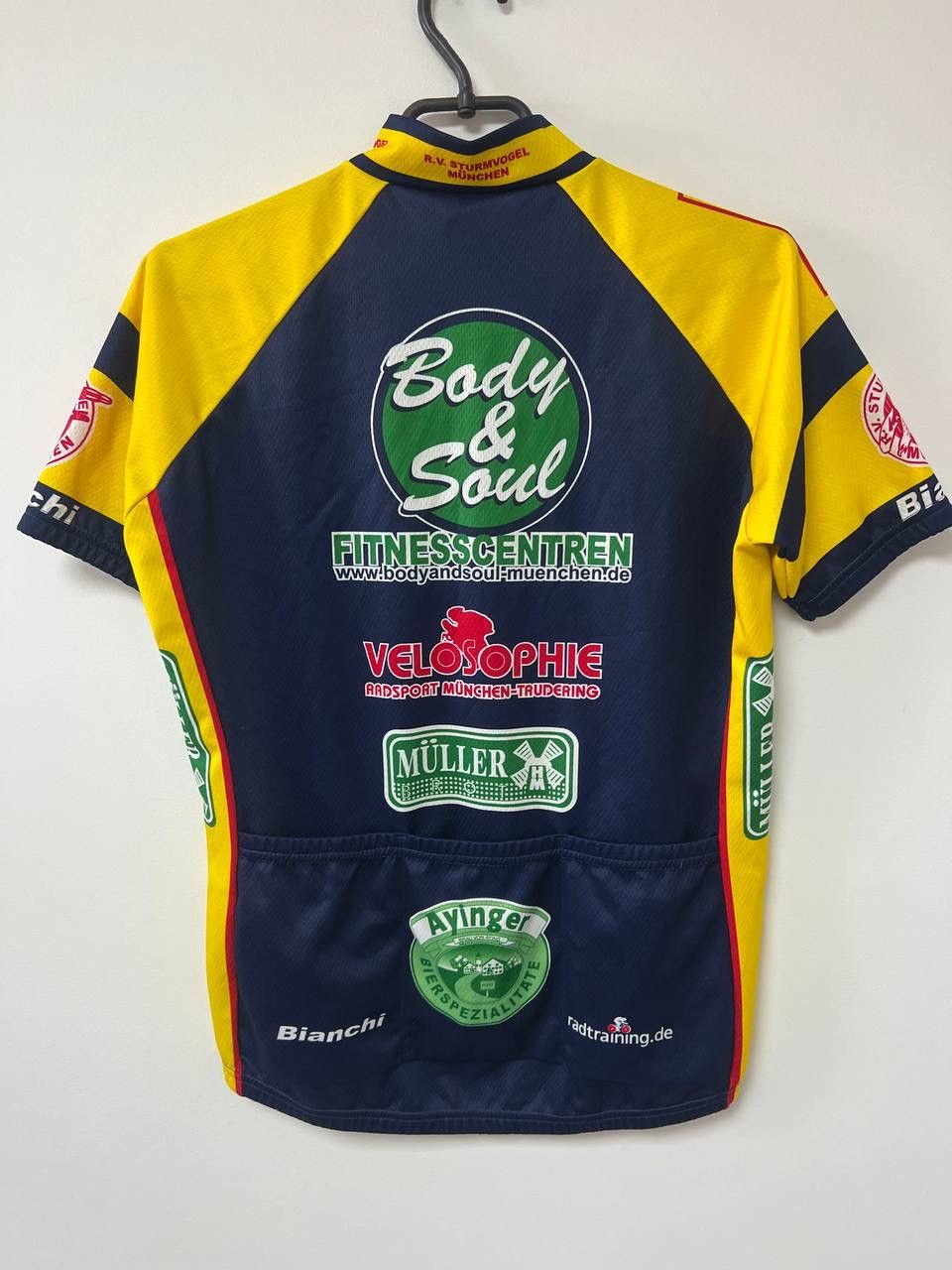 Other Vintage Sms Santini Cycling Jersey Bicycle Shirt Italy L Size US L / EU 52-54 / 3 - 15 Thumbnail