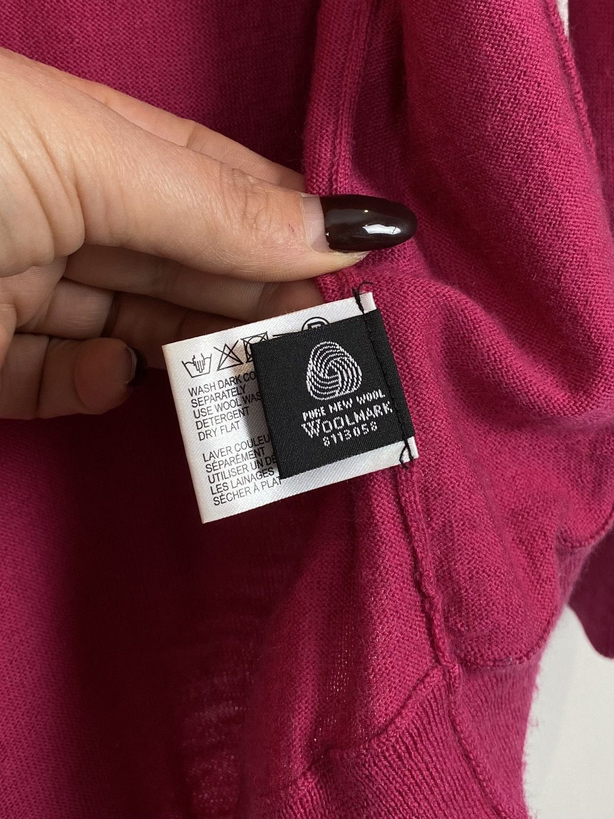 Uniqlo Uniqlo Extra Fine Merino Wool Pink Cardigan Women’s Sz Small Size S / US 4 / IT 40 - 5 Thumbnail