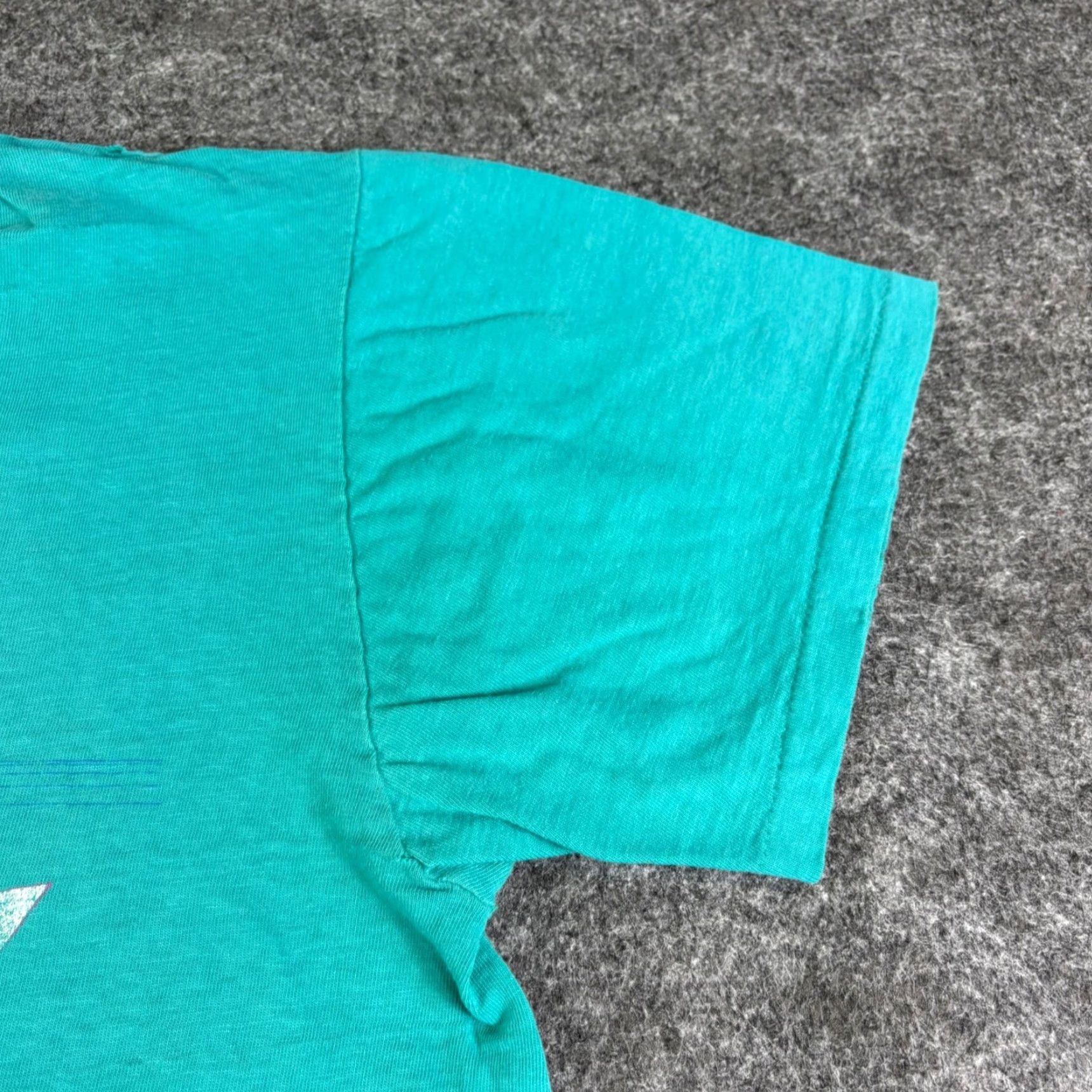 Ocean Pacific VINTAGE Ocean Pacific Graphic T Shirt Teal Turquoise Geo Print Men Size Lg 90s Size US L / EU 52-54 / 3 - 7 Thumbnail