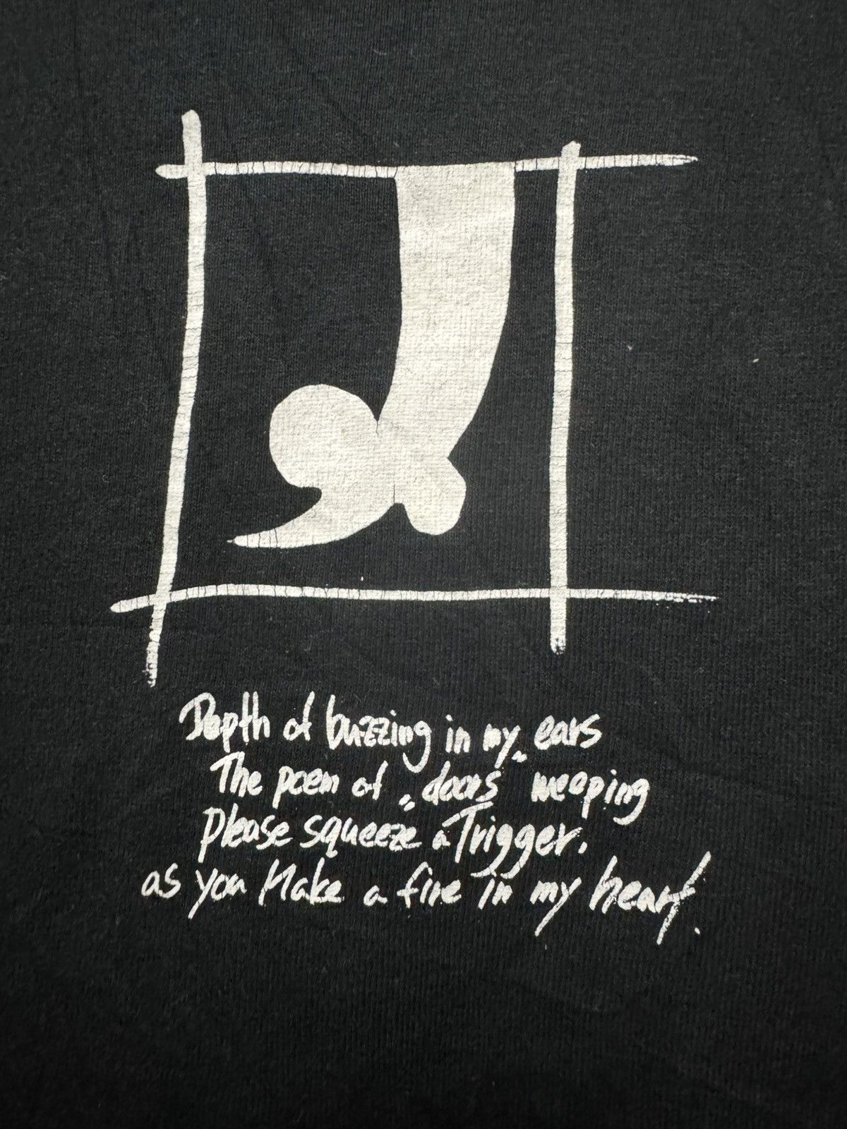 Vintage Vintage The Poem Graphic Logo Box T shirt Size US M / EU 48-50 / 2 - 2 Thumbnail