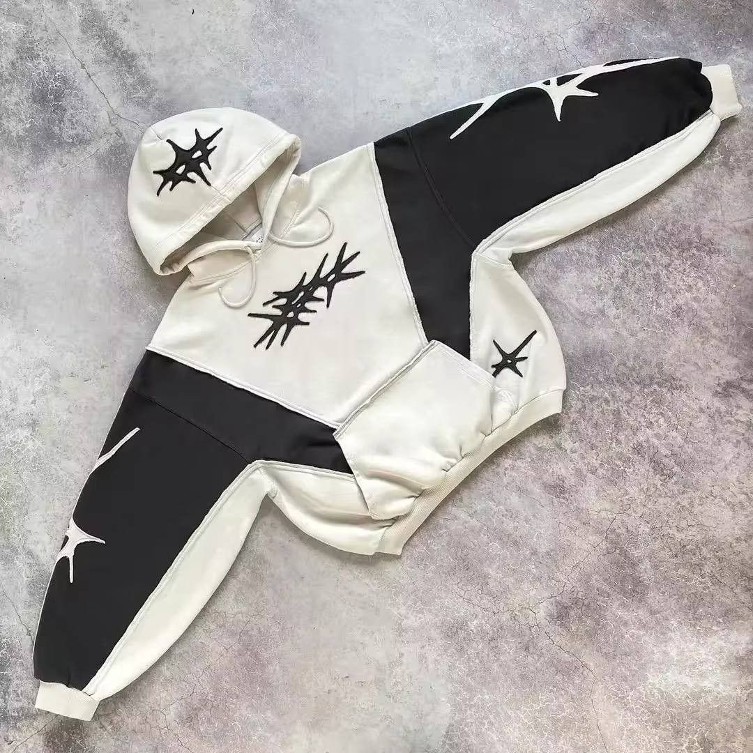 Japanese Brand × Vintage gothic hoodie with geometric embroidery Size US L / EU 52-54 / 3 - 3 Thumbnail