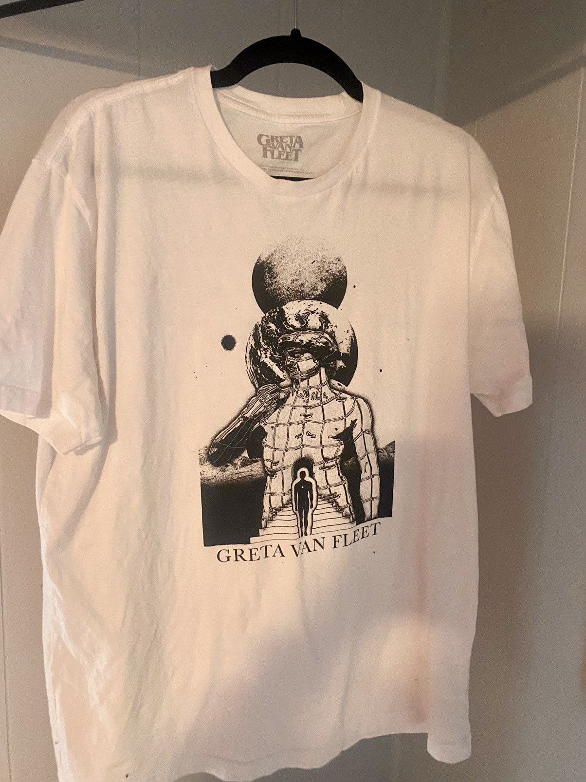 Band Tees × Designer × Vintage Greta Van Fleet Tour Tee Size US L / EU 52-54 / 3 - 1 Thumbnail