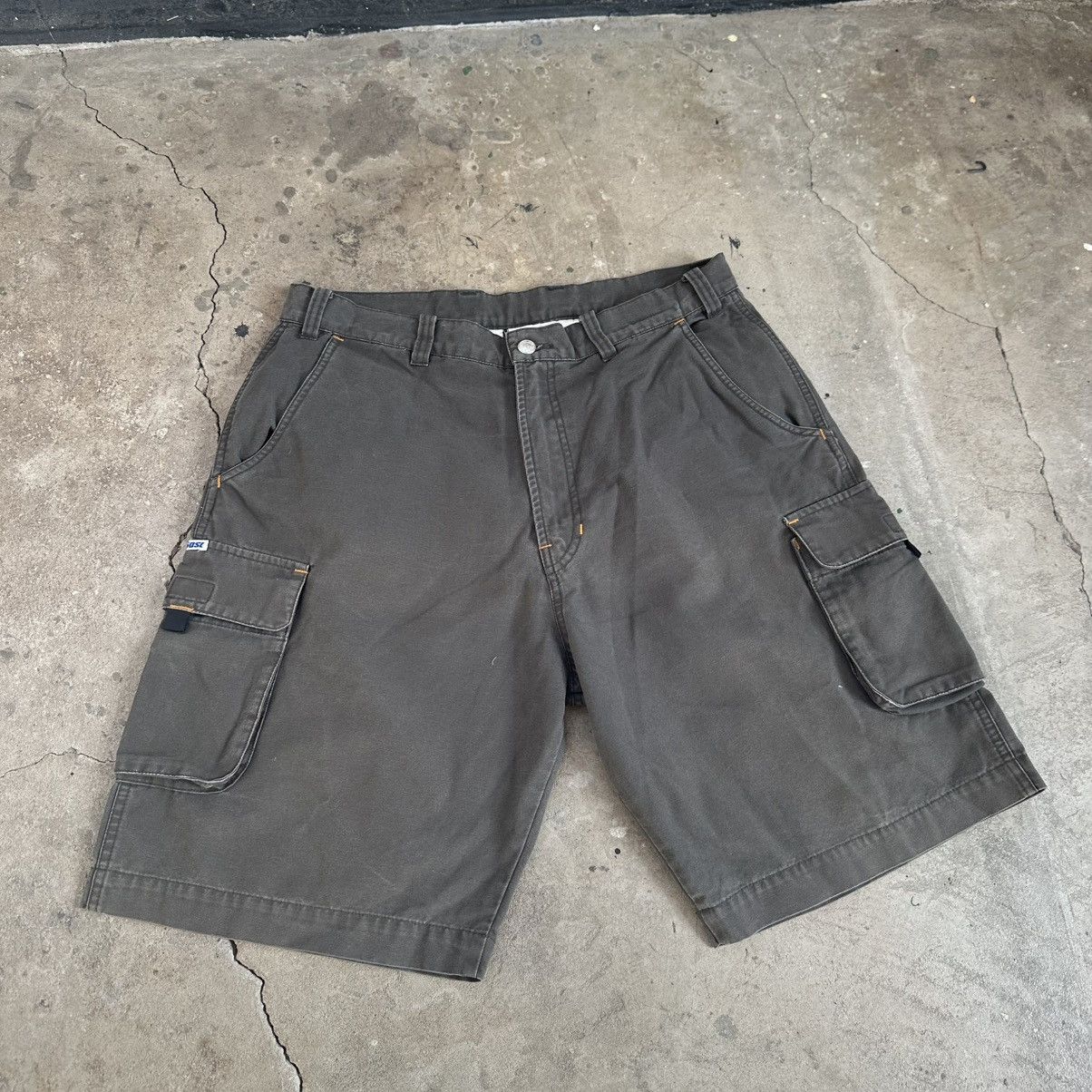 Diesel 55 DSL Diesel Cargo Shorts 31 Olive Green Outdoor Military Size US 31 - 3 Thumbnail