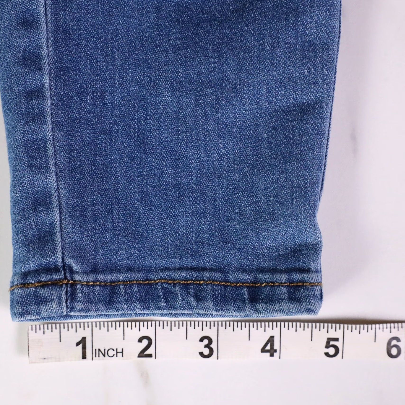 Vintage Twiin Sisters Jeans Cargo Skinny High Rise Belted 26in Waist Womens Medium Blue NWT Size 32" / US 10 / IT 46 - 7 Thumbnail