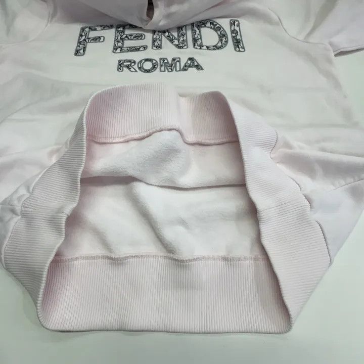 Fendi FENDI Floral Logo Print Hoodie -2507 Size US S / EU 44-46 / 1 - 5 Thumbnail