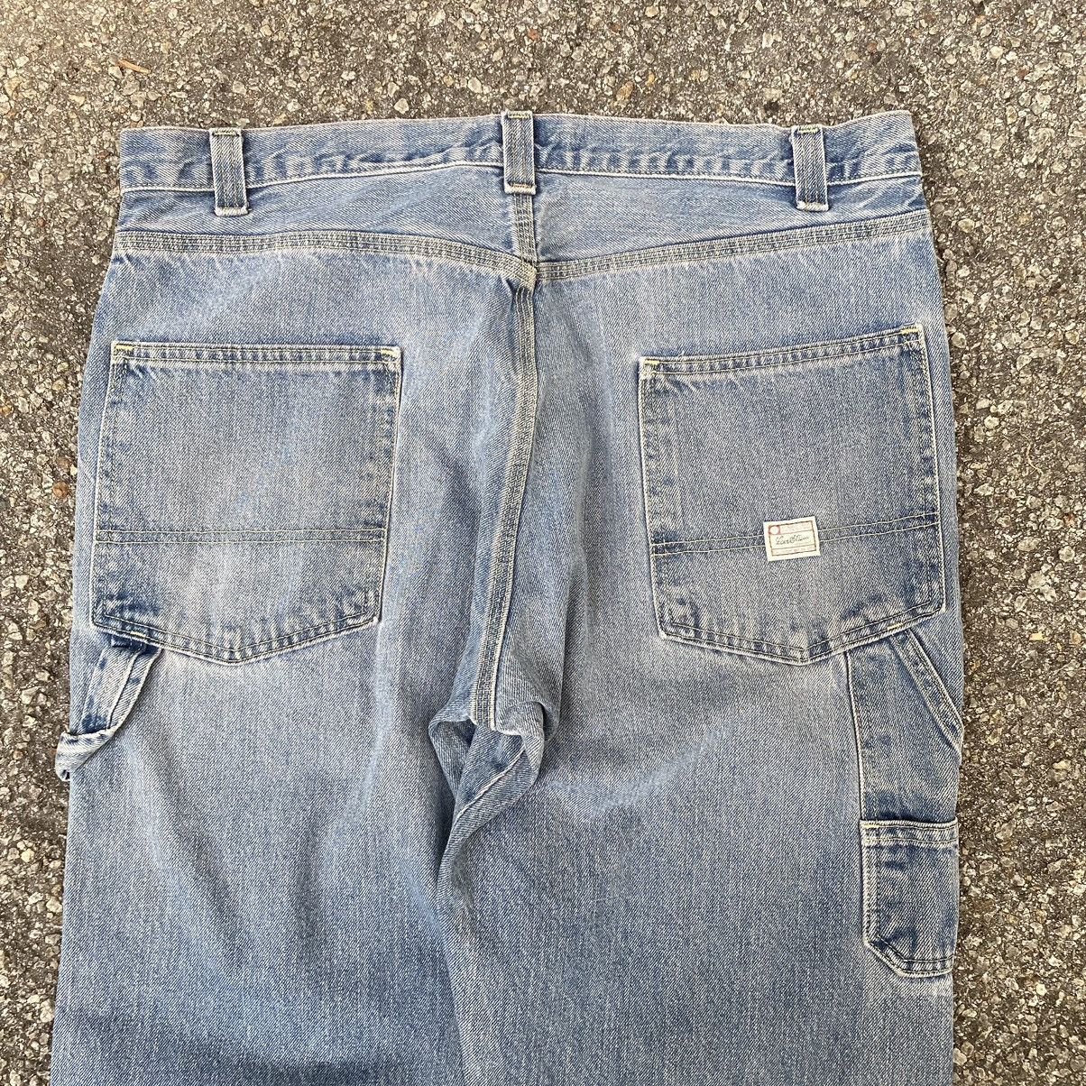 Levi's Baggy Carpentar Washed Jeans Levis Strauss Signature Denim Size US 36 / EU 52 - 10 Thumbnail