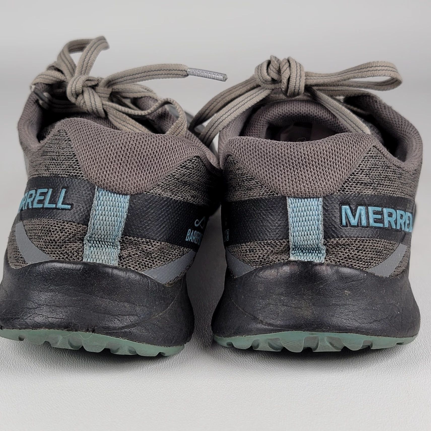 Merrell Merrell Bare Access Flex 2 Castlerock Gray Women Sneakers US 9.5 Shoes Casual Running Breathable Rubber Logo Low Top Lace Up All Seasons Womens Size US 5 / IT 35 - 6 Thumbnail