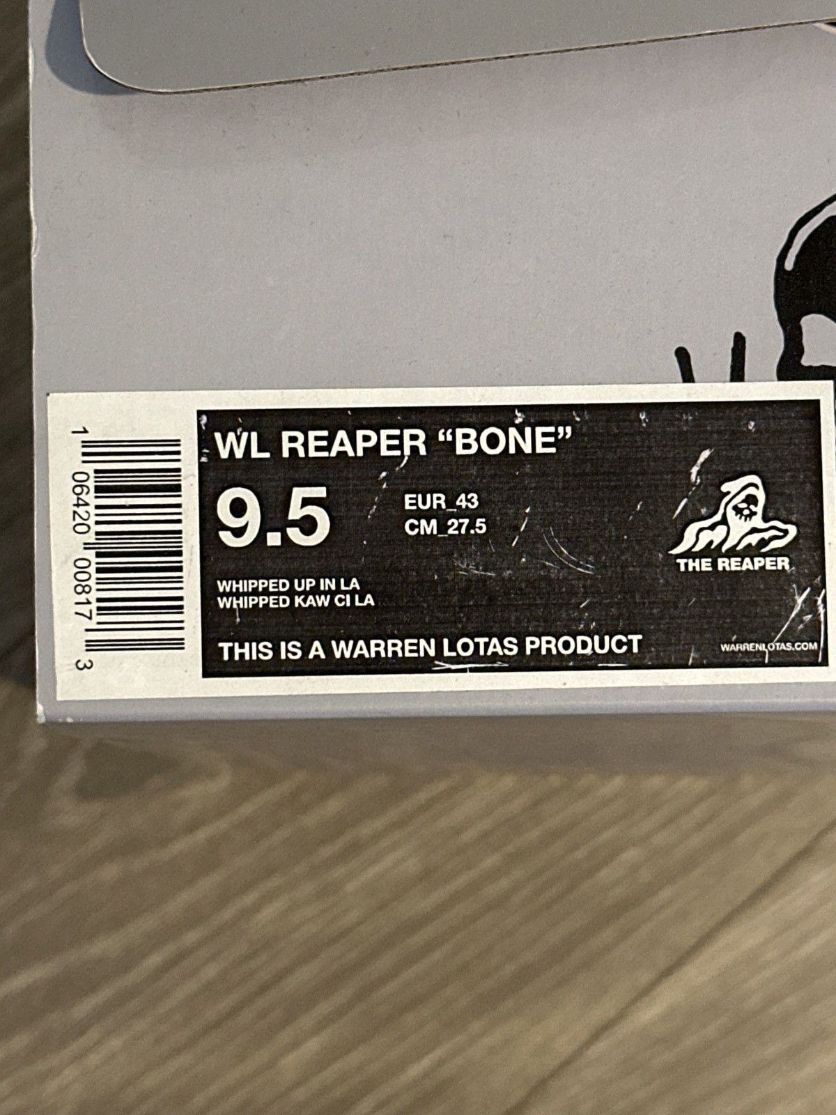 Warren Lotas The Reaper - Bone Size US 9.5 / EU 42-43 - 8 Thumbnail
