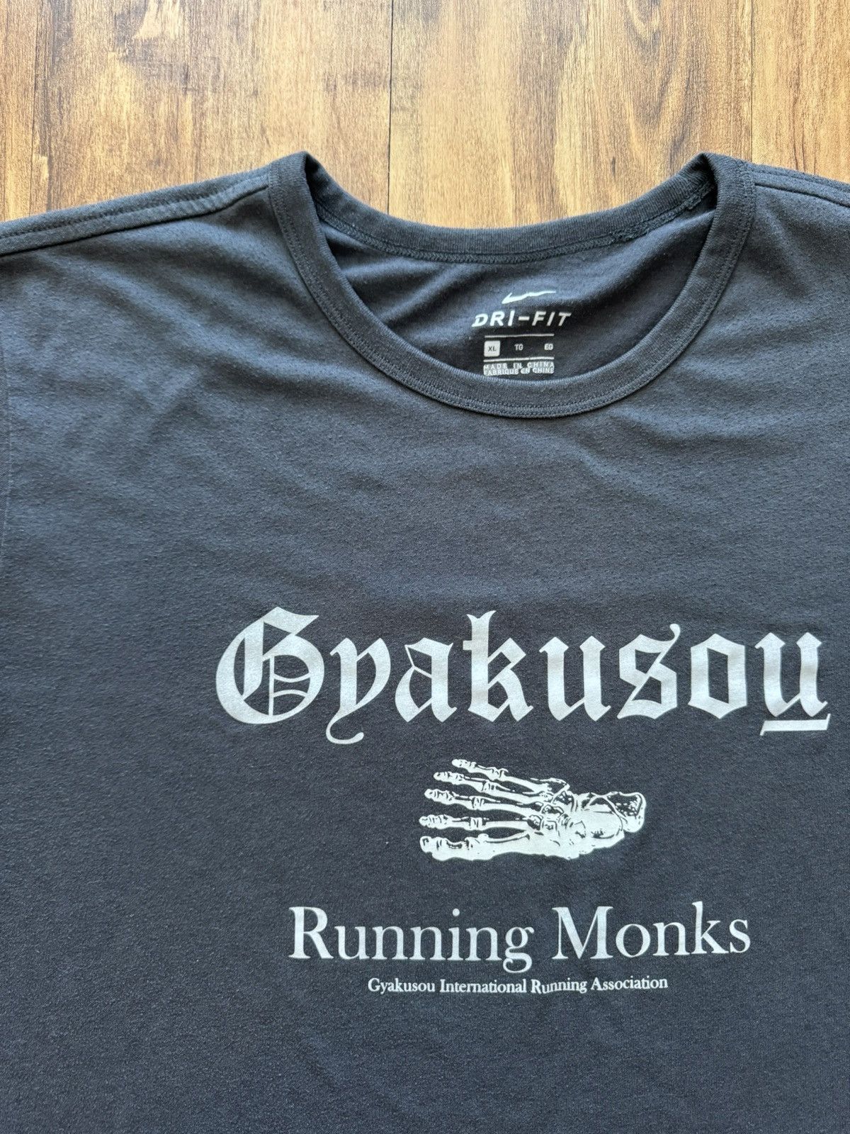 Nike × Undercover Nike x Undercover Gyakusou Running Monks T-Shirt Size US XL / EU 56 / 4 - 2 Thumbnail