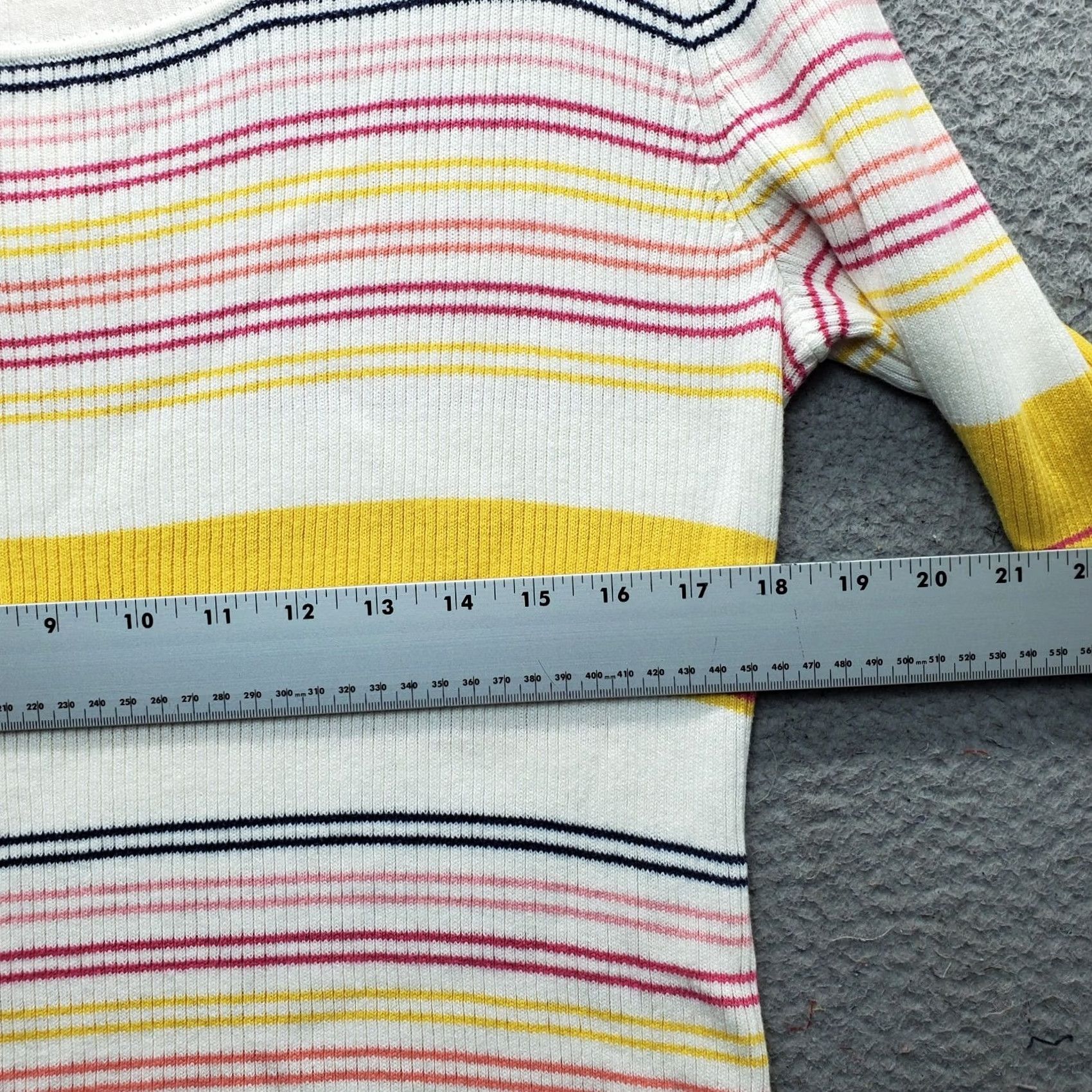 Vintage Liz Wear Sweater Womens XXL Multi Ribbed Knit Long Sleeve Pullover Size XXL / US 16-18 / IT 52-54 - 4 Thumbnail