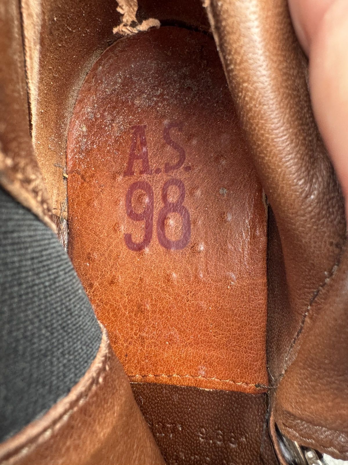 A.S.98 Vintage Airsteps AS98 Avant-garde Suede&Leather Boot Size US 9 / IT 39 - 18 Thumbnail