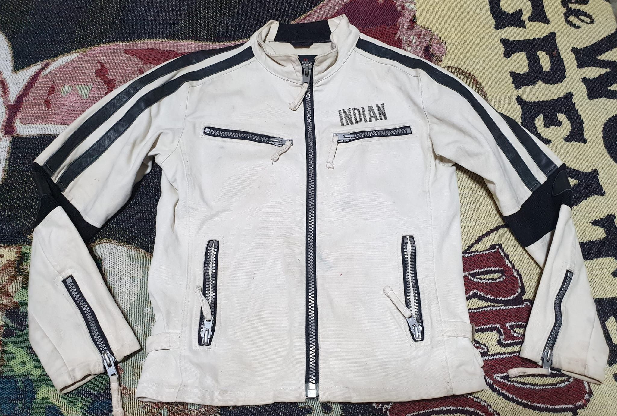 image of Indian Motercycles in White, Men's (Size Small)