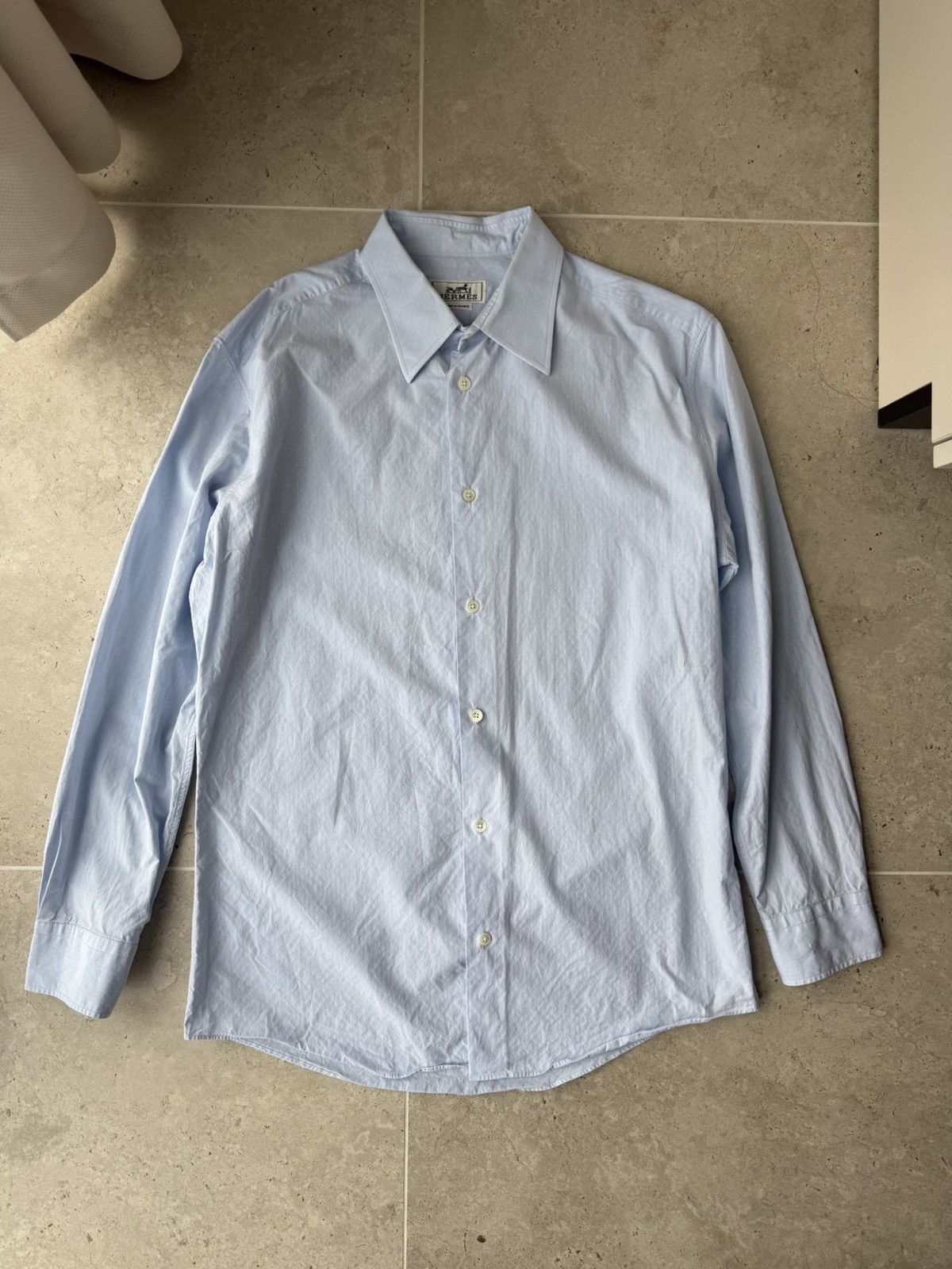 Hermes Vintage Hermes Shirts Button Ups Size US M / EU 48-50 / 2 - 1 Thumbnail