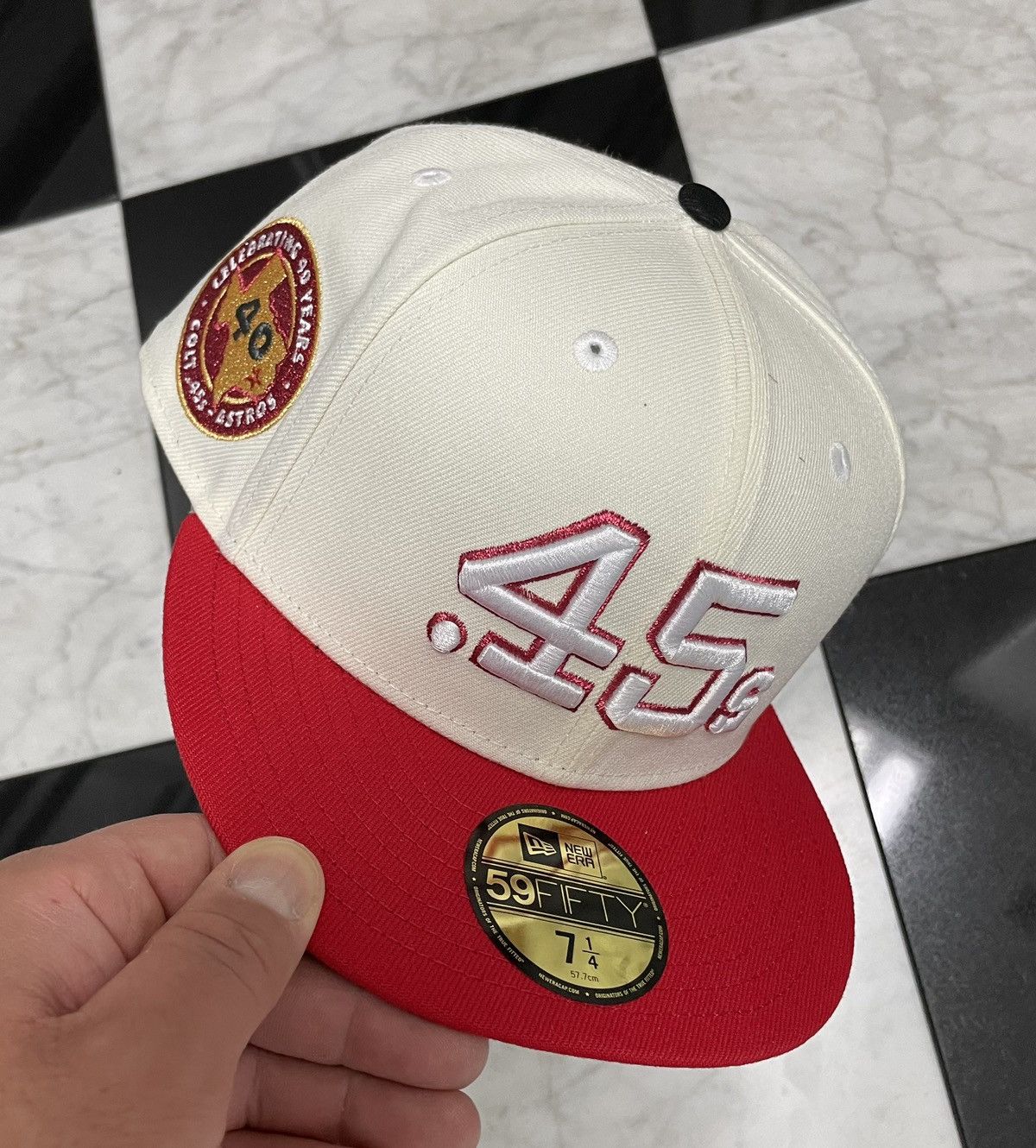New Era 🔥 Exclusive Astros Colt 45s hype logo hat 7 1/4 Size ONE SIZE - 1 Thumbnail
