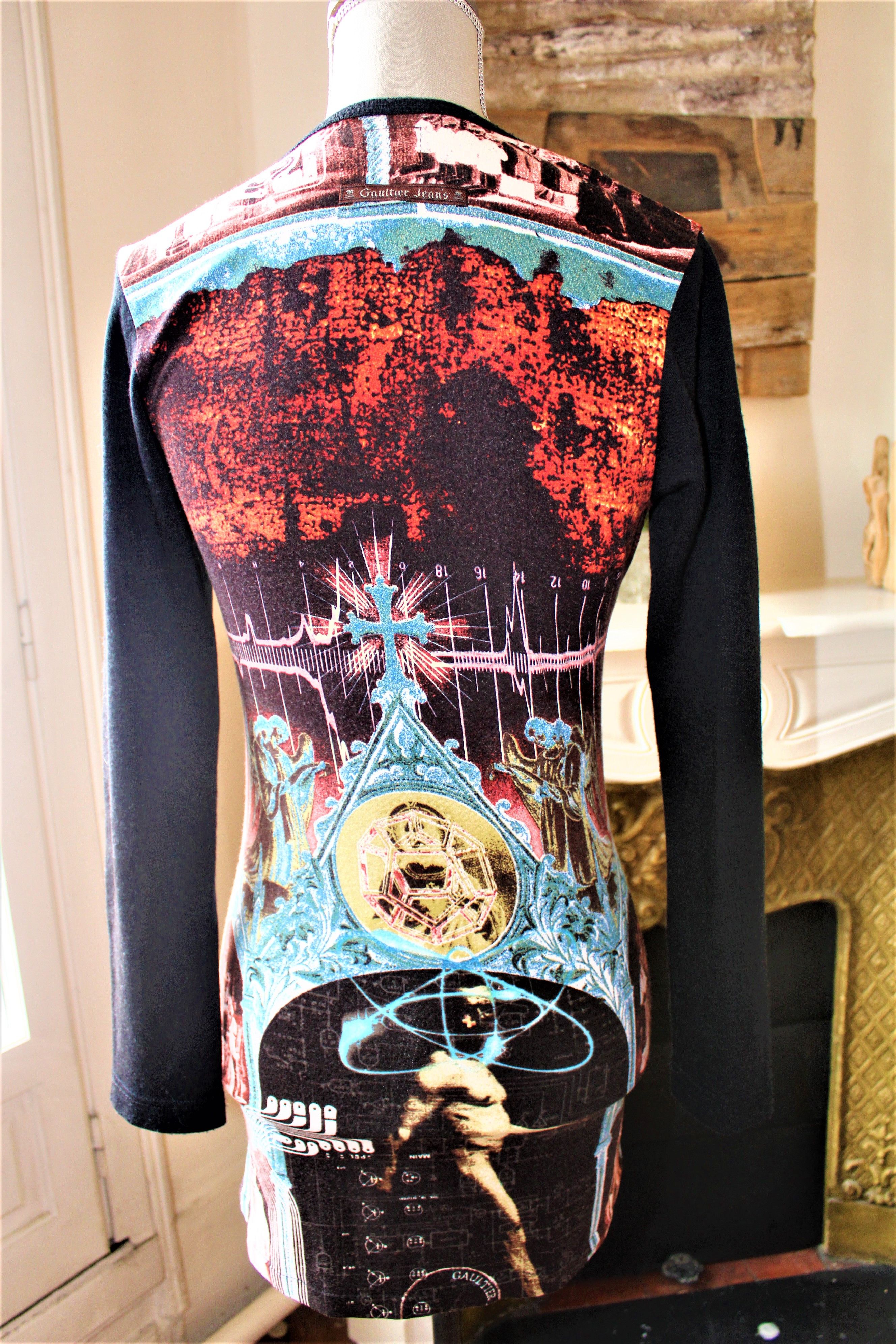 Jean Paul Gaultier Jean Paul Gaultier Science Chaos Religion Tunic Dress Size S / US 4 / IT 40 - 3 Thumbnail