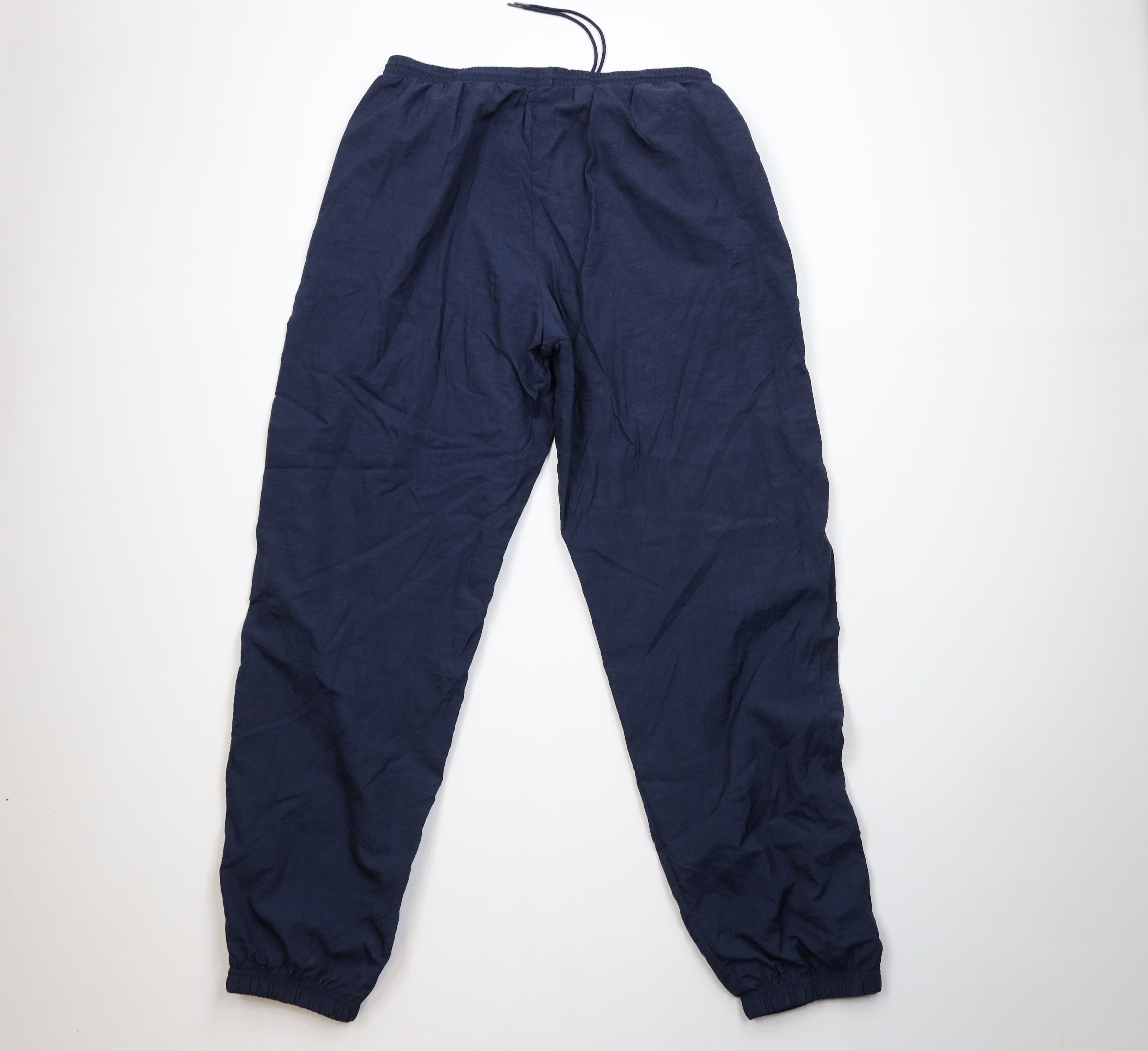 Reebok Vintage 90s Reebok Lined Windbreaker Joggers Pants Navy Blue Size US 38 / EU 54 - 10 Thumbnail