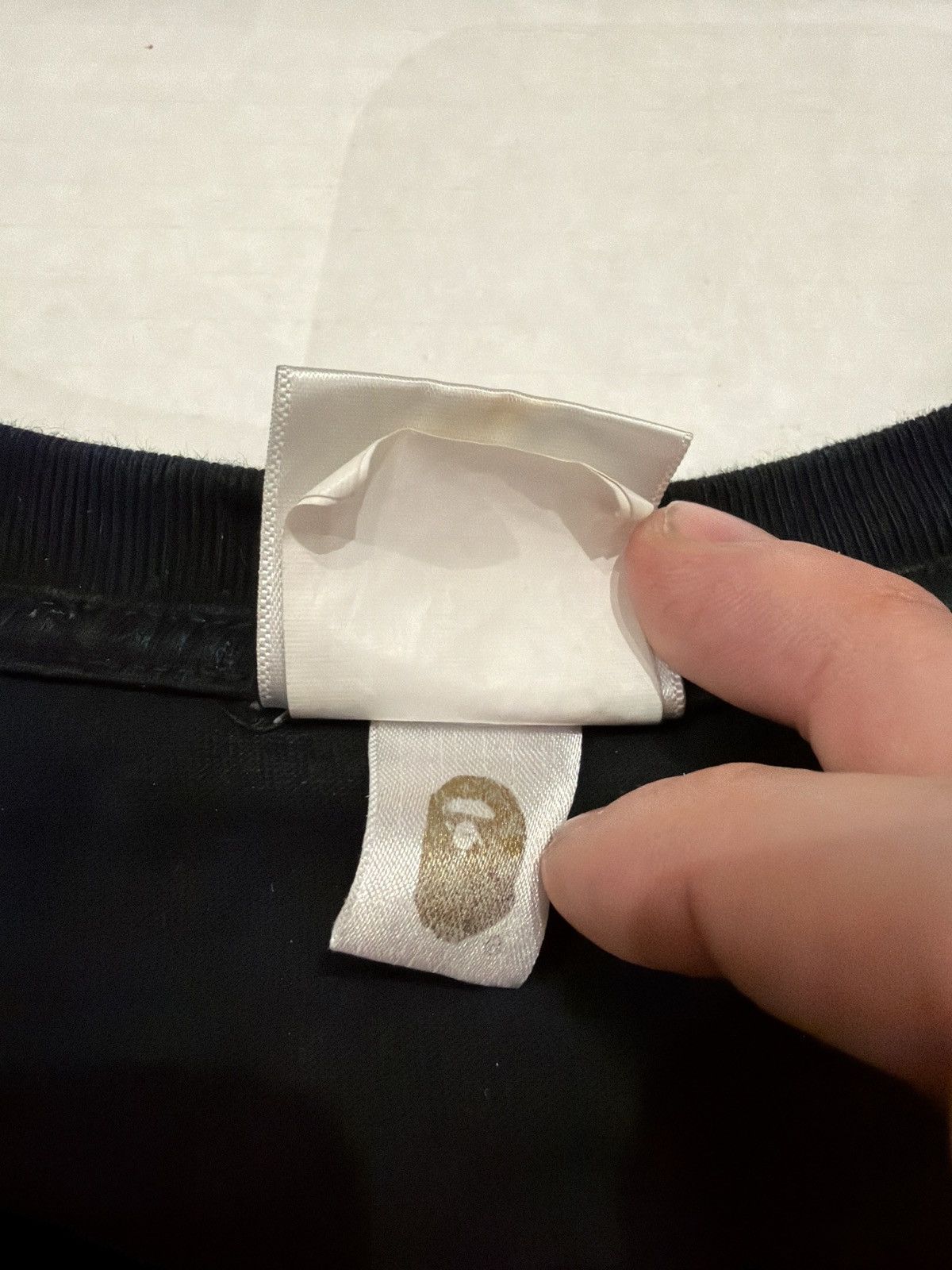 Bape Bape big head camo logo t shirt black Size US M / EU 48-50 / 2 - 3 Thumbnail