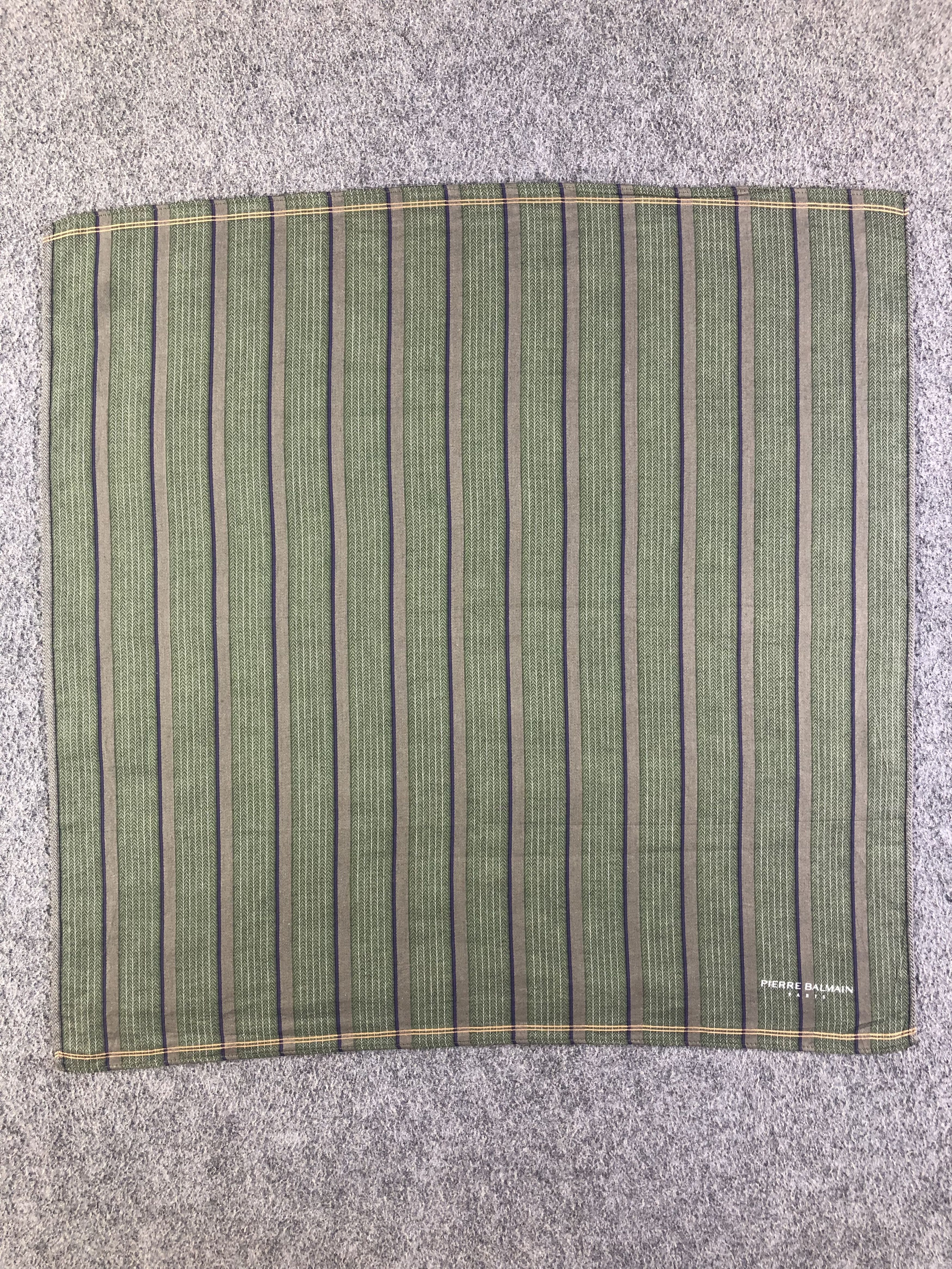 Pierre Balmain Pierre Balmain Handkerchief / Bandana / Neckerchief C463 Size ONE SIZE - 3 Thumbnail