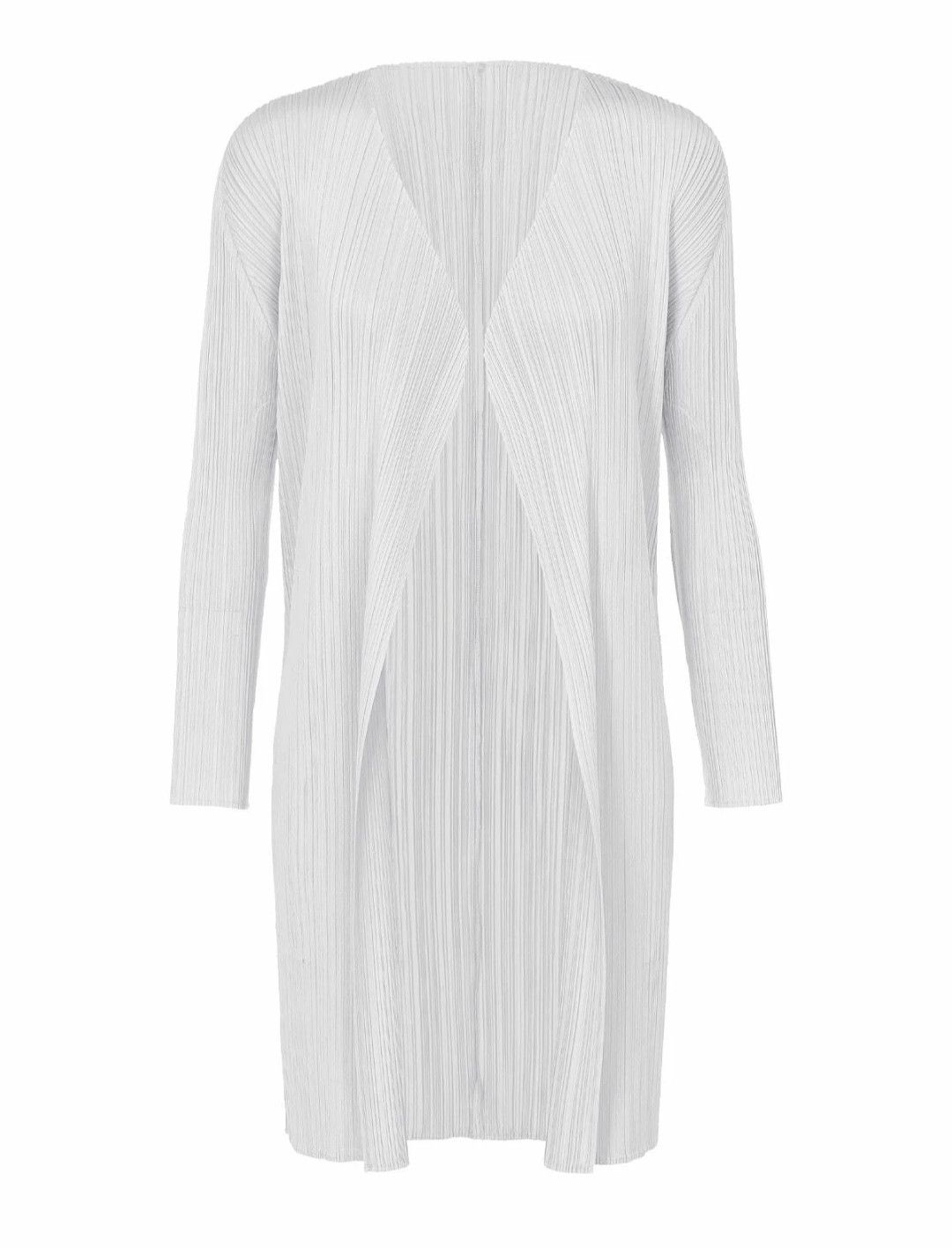 Pleats Please Issey Miyake Pleats Please Issey Miyake Pleated Dress Cardigan Size L / US 10 / IT 46 - 7 Thumbnail