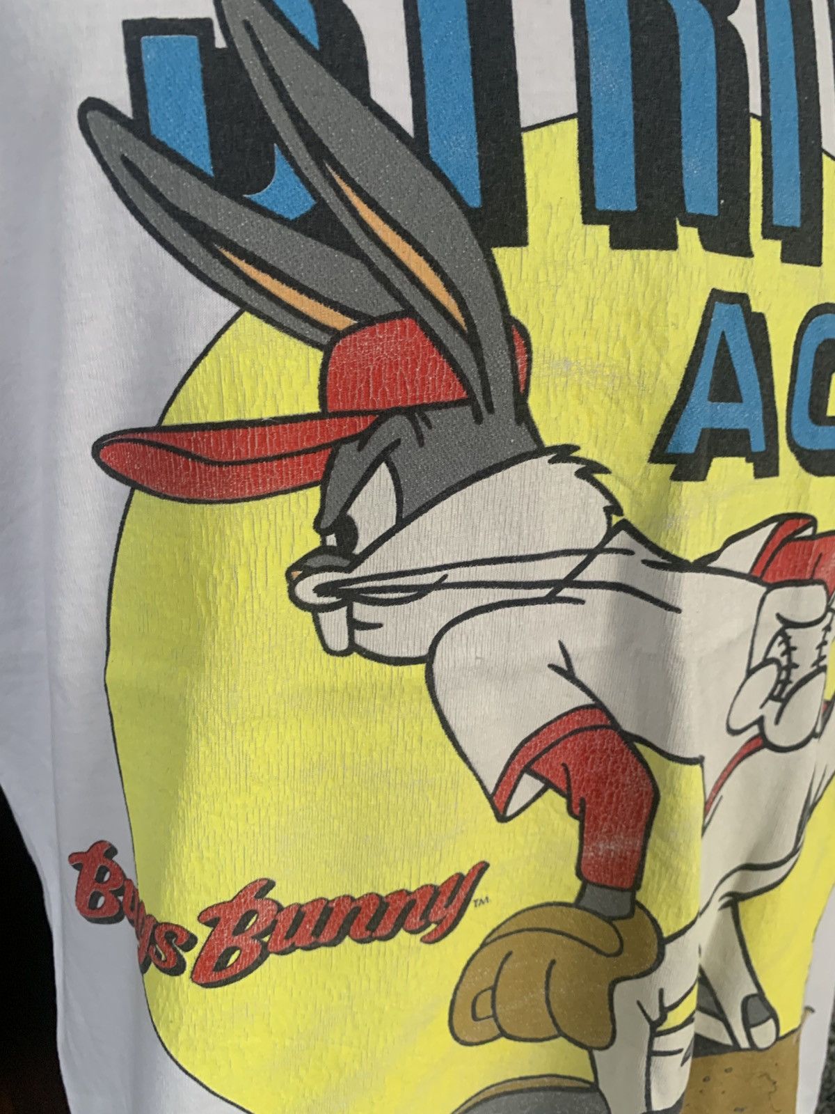 Vintage × Warner Bros Vintage 90s Bugs Bunny Warner Bros T shirt Size US L / EU 52-54 / 3 - 6 Thumbnail