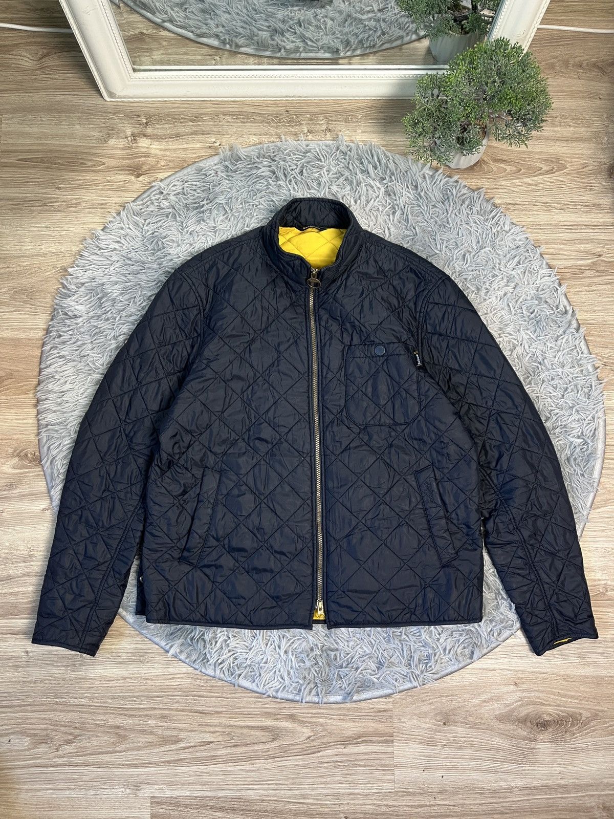 Barbour Barbour International Axle Quilted Jacket Size US L / EU 52-54 / 3 - 1 Thumbnail