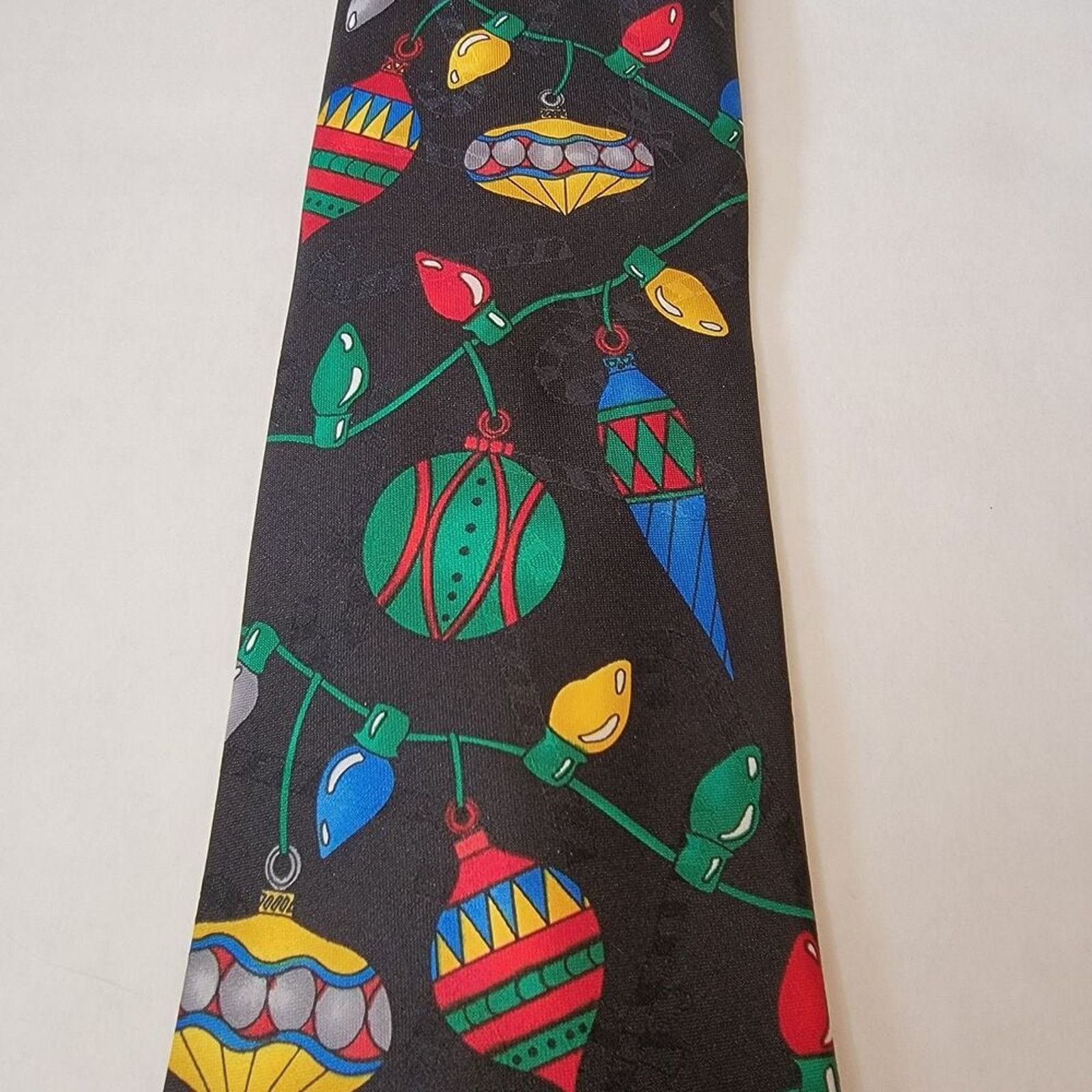 Other Special Ties Hallmark Christmas Tie String Lights Ornaments Size ONE SIZE - 1 Thumbnail