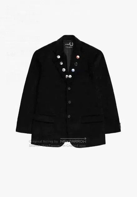 Raf Simons Raf Simons x Fred Perry Corduroy Blazer. Size US L / EU 52-54 / 3 - 1 Thumbnail