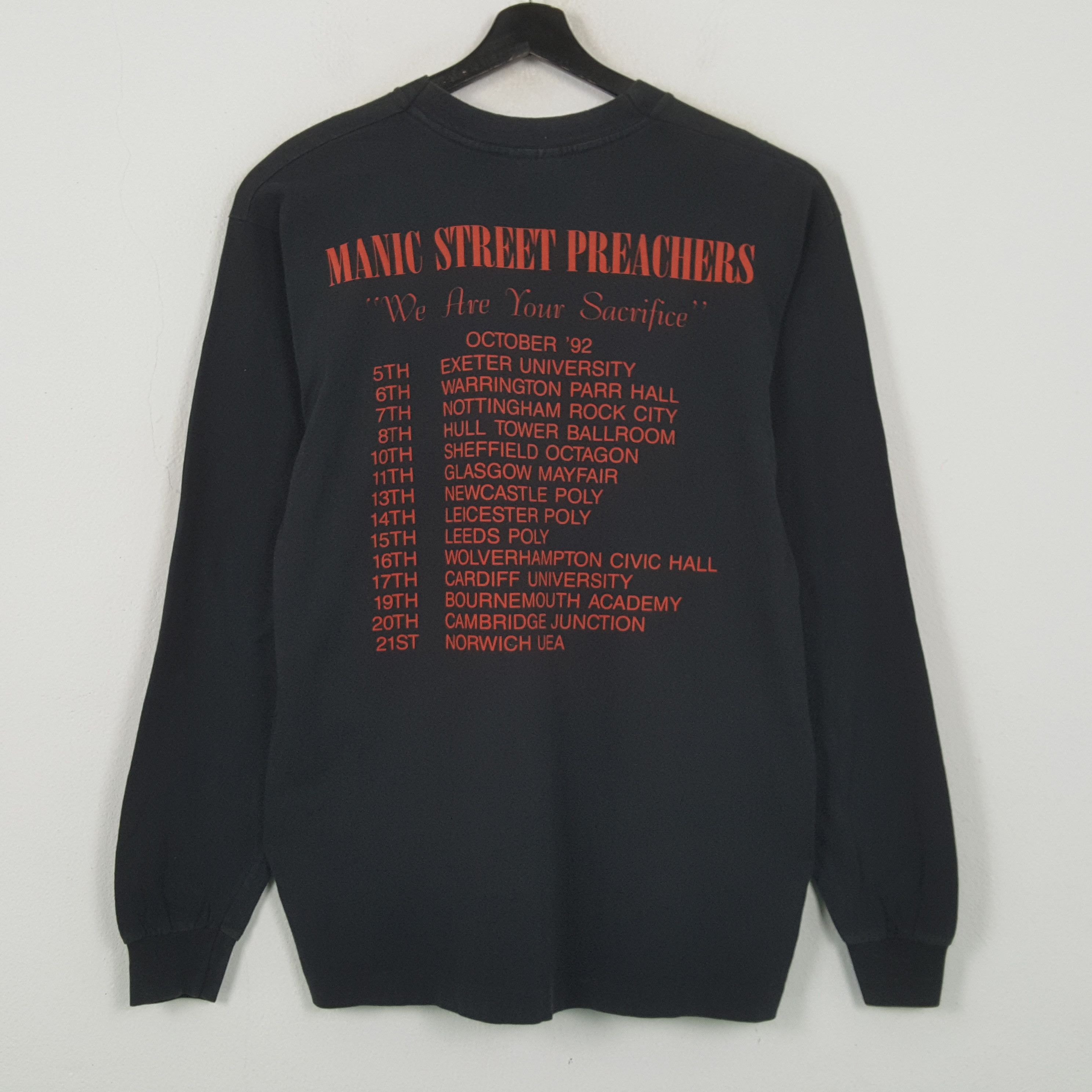 Band Tees Manic Street Preachers Tour Vintage Tshirt 32 Size US L / EU 52-54 / 3 - 1 Thumbnail