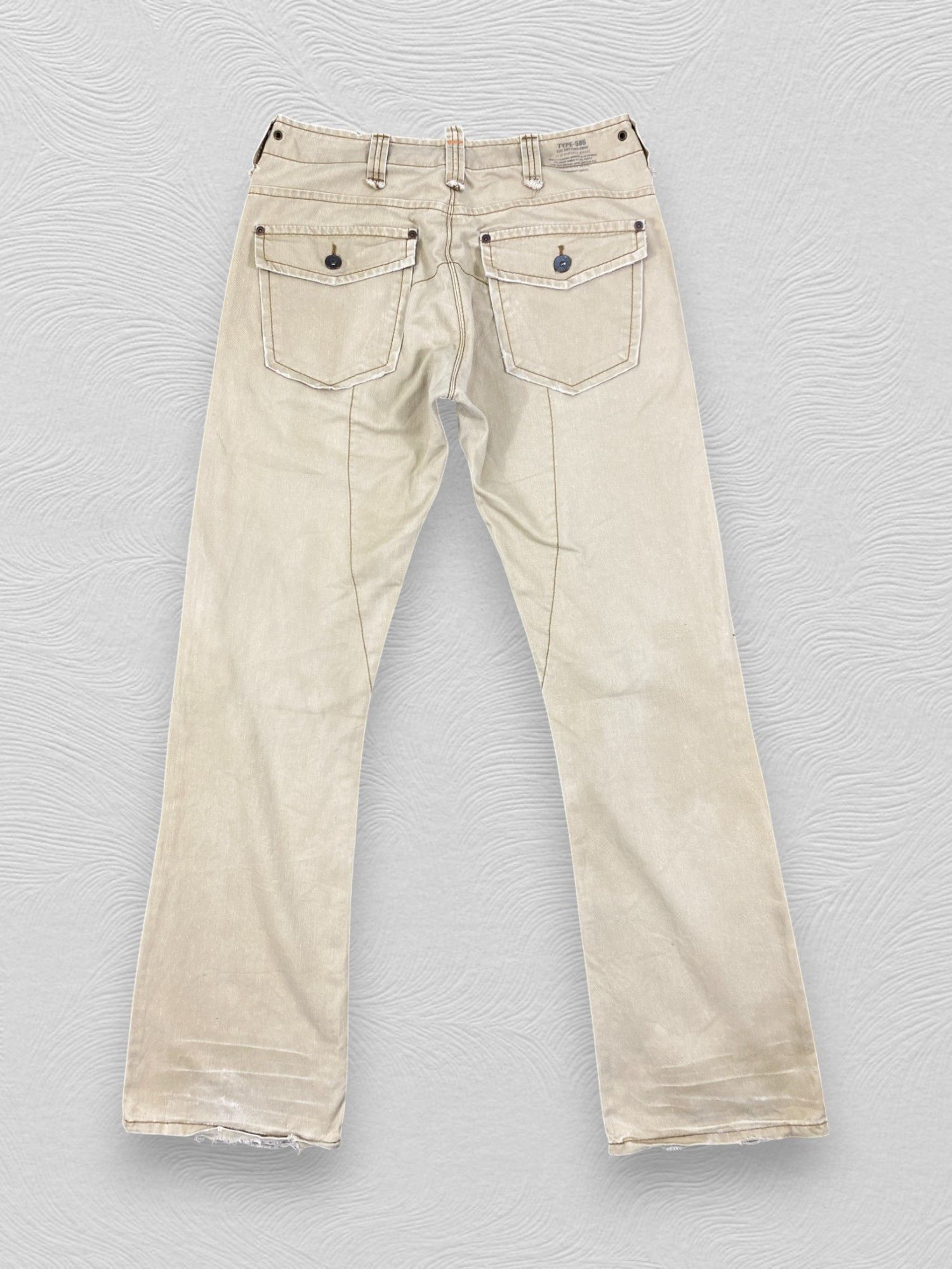 Hype × Japanese Brand × Vintage Vintage Edwin Type 505 Multipocket ...