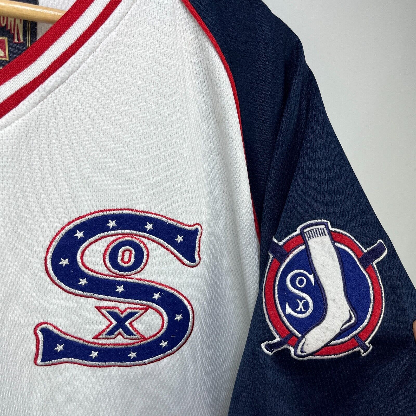 MLB × Vintage Vintage Chicago Sox MLB All Stars 2XL Cooperstown Collection Size US XXL / EU 58 / 5 - 3 Thumbnail