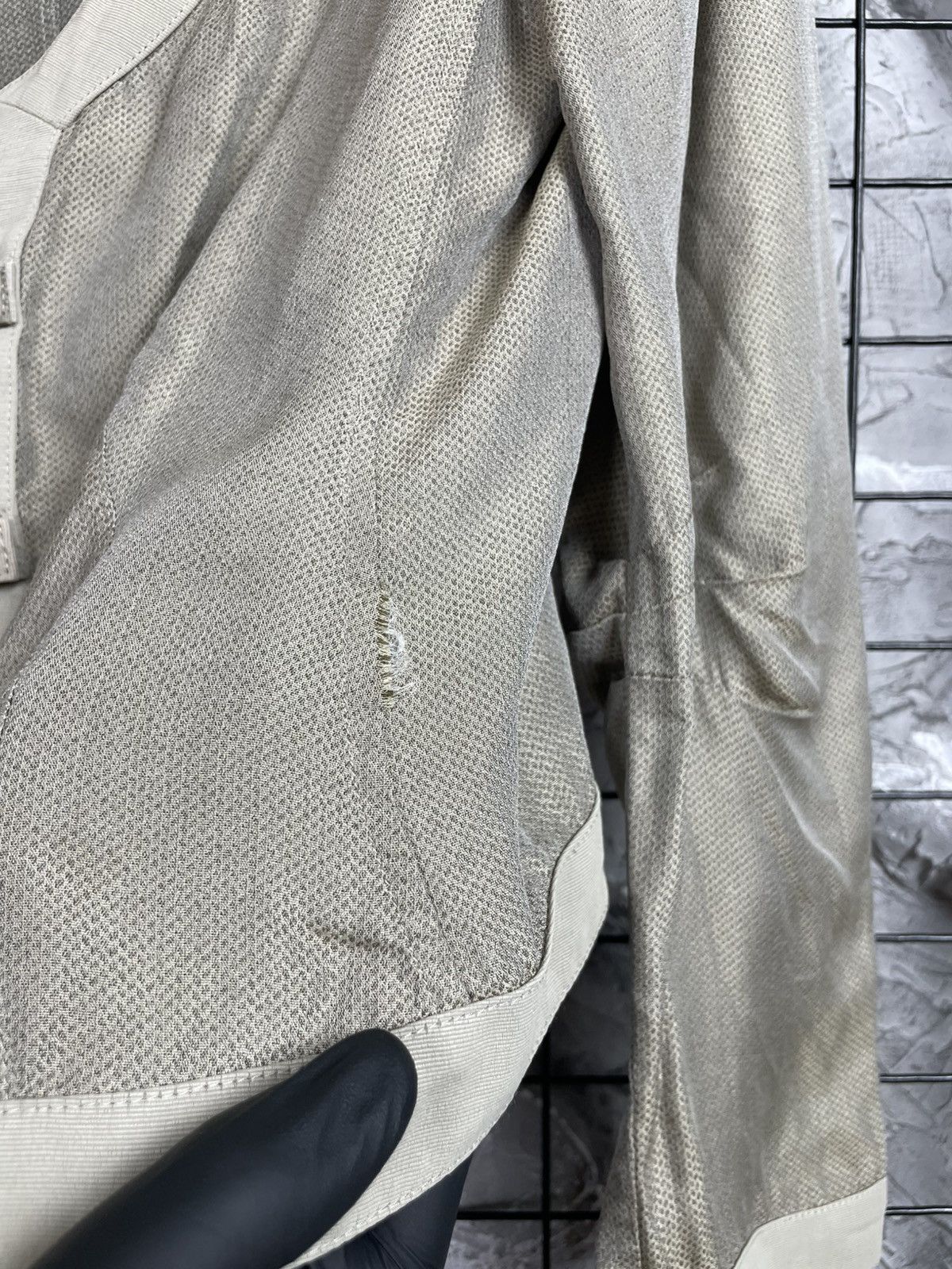 Armani Collezioni Armani Rare Y2K Silk Cropped Jacket Archive Japanese Style Size M / US 6-8 / IT 42-44 - 4 Thumbnail