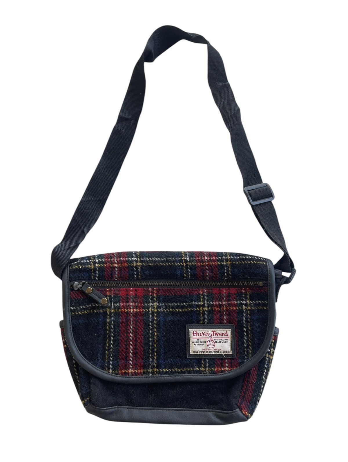 Harris Tweed HARRIS TWEED WOOL TARTAN SLINGBAG Size ONE SIZE - 1 Thumbnail