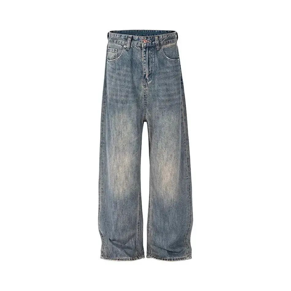 Japanese Brand × Jean Y2k high street washed blue jeans pants oversized Size US 32 / EU 48 - 2 Thumbnail