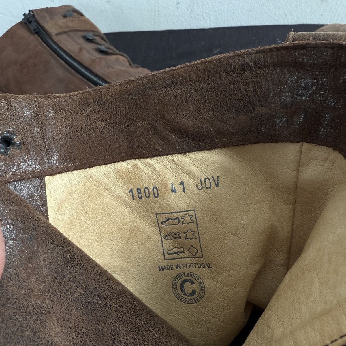 Seditionaries 00's Wolky Brown Leather Lace Up Boots With Buckles Size US 11 / IT 41 - 9 Thumbnail