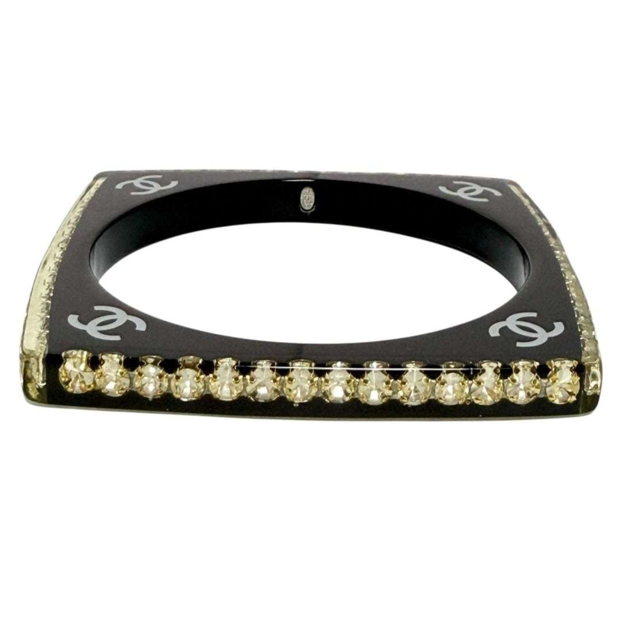 Chanel Chanel Women's Bracelet Bangle with Beads, Square, Black, 2005 Size ONE SIZE - 1 Thumbnail