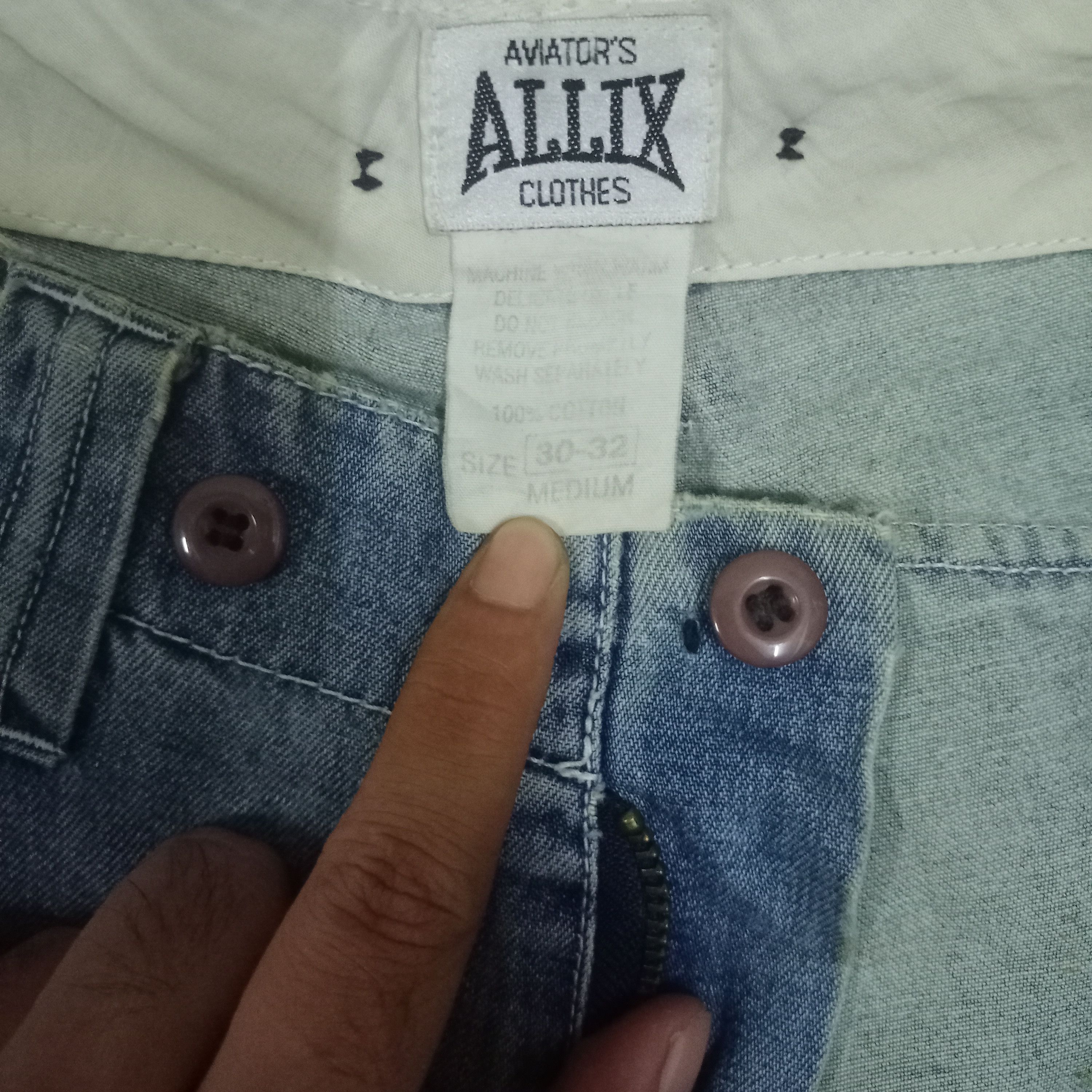 Japanese Brand Vintage Japanese Mud Wash Baggy Cargo Denim Monkey Pants Size US 30 / EU 46 - 3 Thumbnail