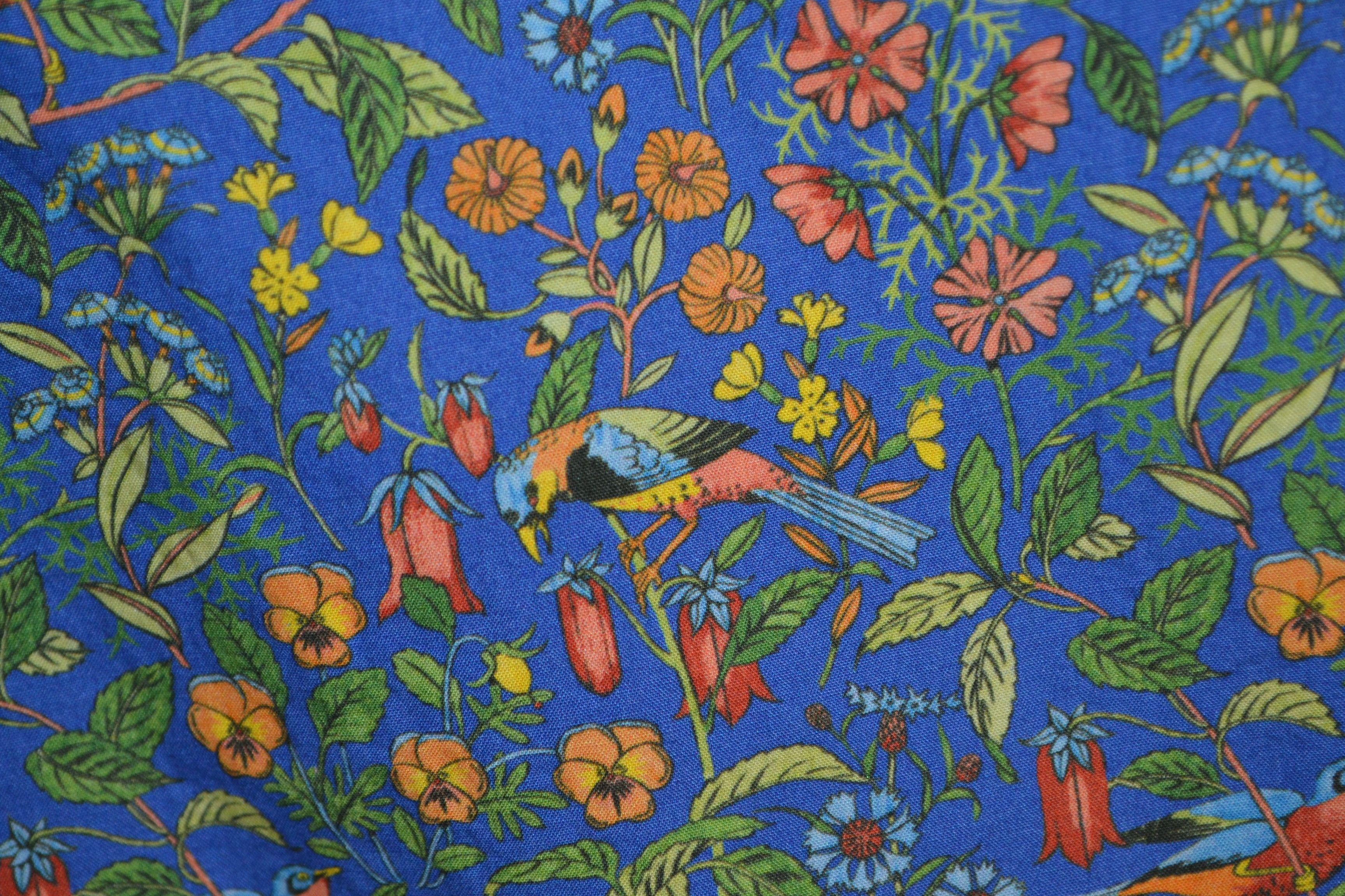 A.P.C. A.P.C. Short Sleeve Floral Birds Shirt 42 M-L Size US L / EU 52-54 / 3 - 4 Thumbnail