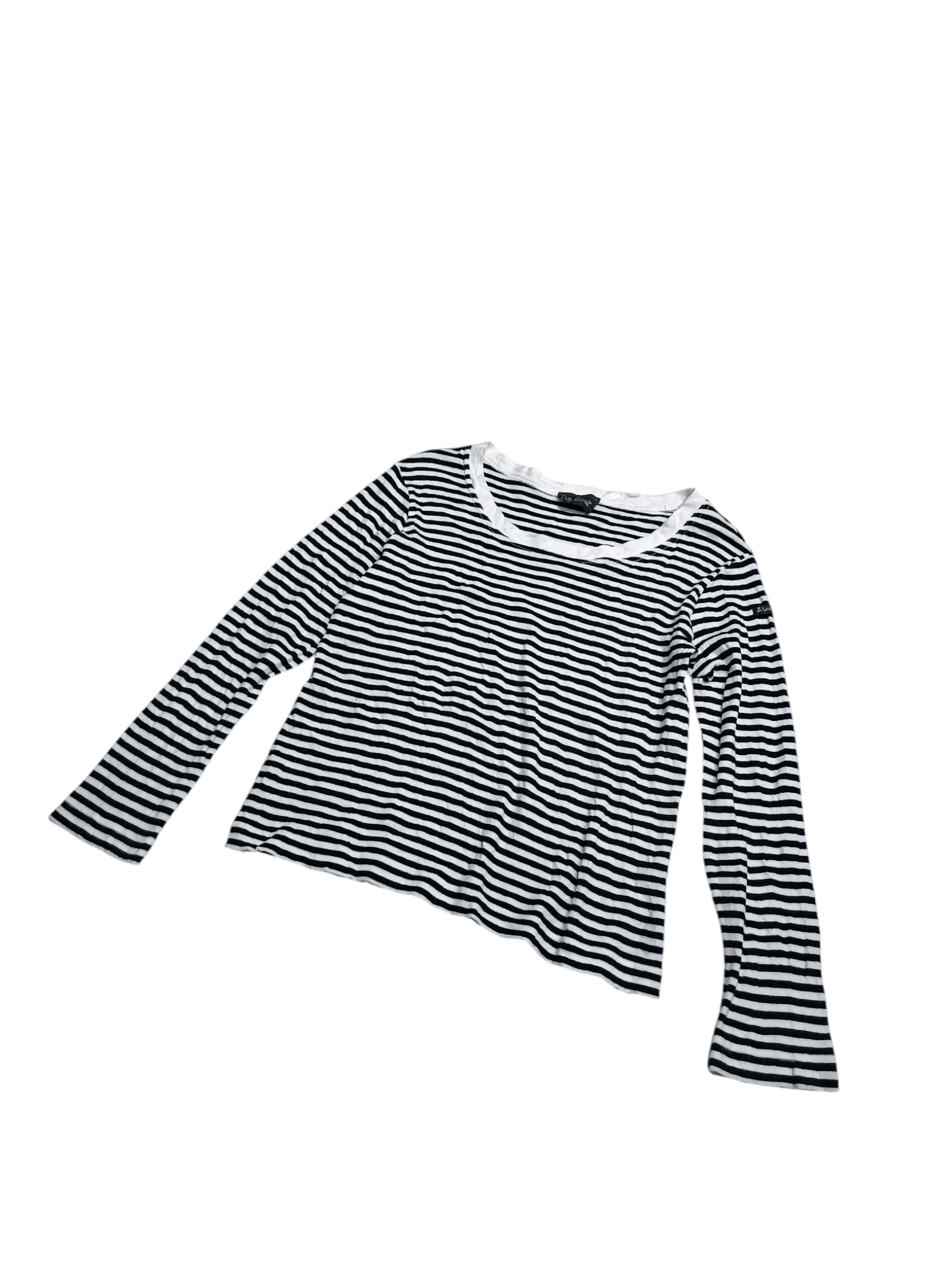 Japanese Brand × Vintage Le Minor Stripe Long Sleeve T-shirt Size ONE SIZE - 2 Thumbnail