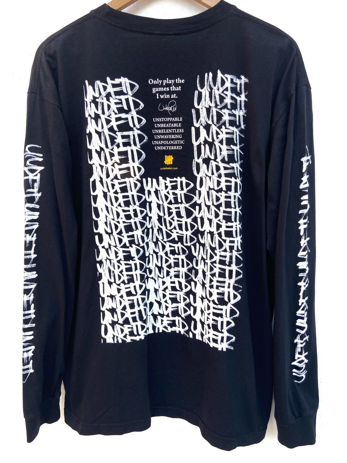 Undefeated Steals🔥🔥🔥🔥 Rare Vintage Undefeated t shirt long sleeve Size US L / EU 52-54 / 3 - 1 Thumbnail