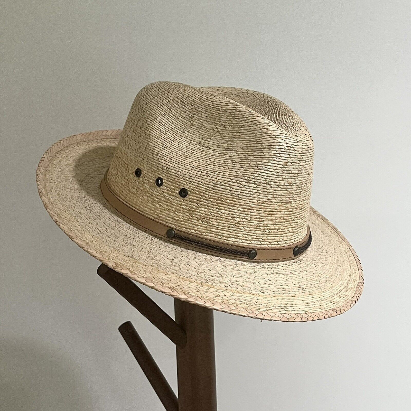 Other Palmoro Hats Straw Panama Hat Size 60 Sahuayo Legítimo Size ONE SIZE - 3 Thumbnail