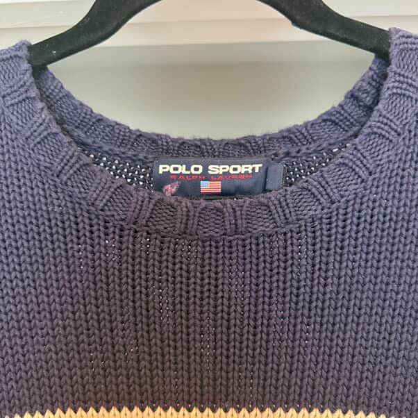 Polo Ralph Lauren Vintage Polo Sport Sweater Size US XL / EU 56 / 4 - 3 Thumbnail